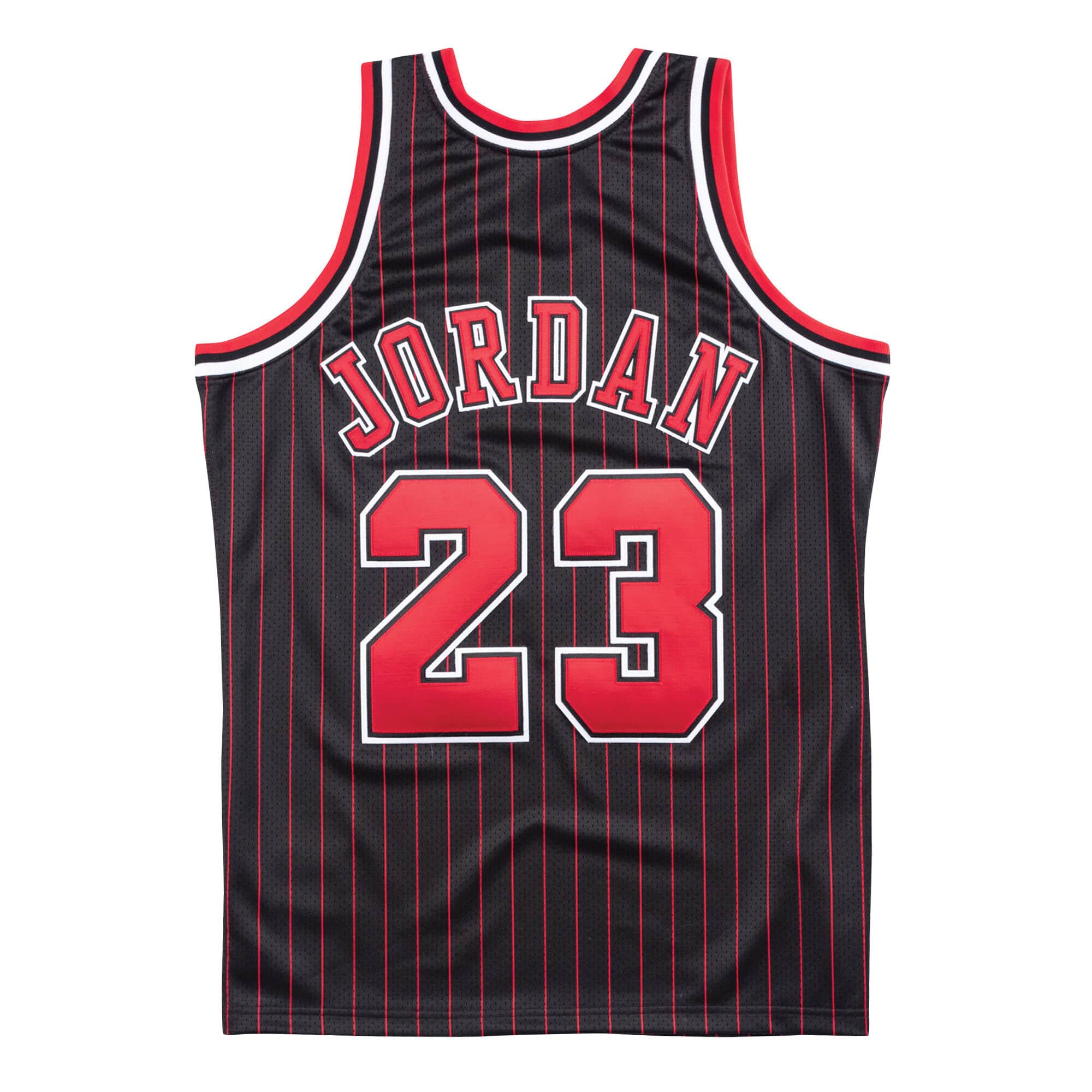 Authentic Jersey Chicago Bulls Alternate 1996-97 Michael Jordans