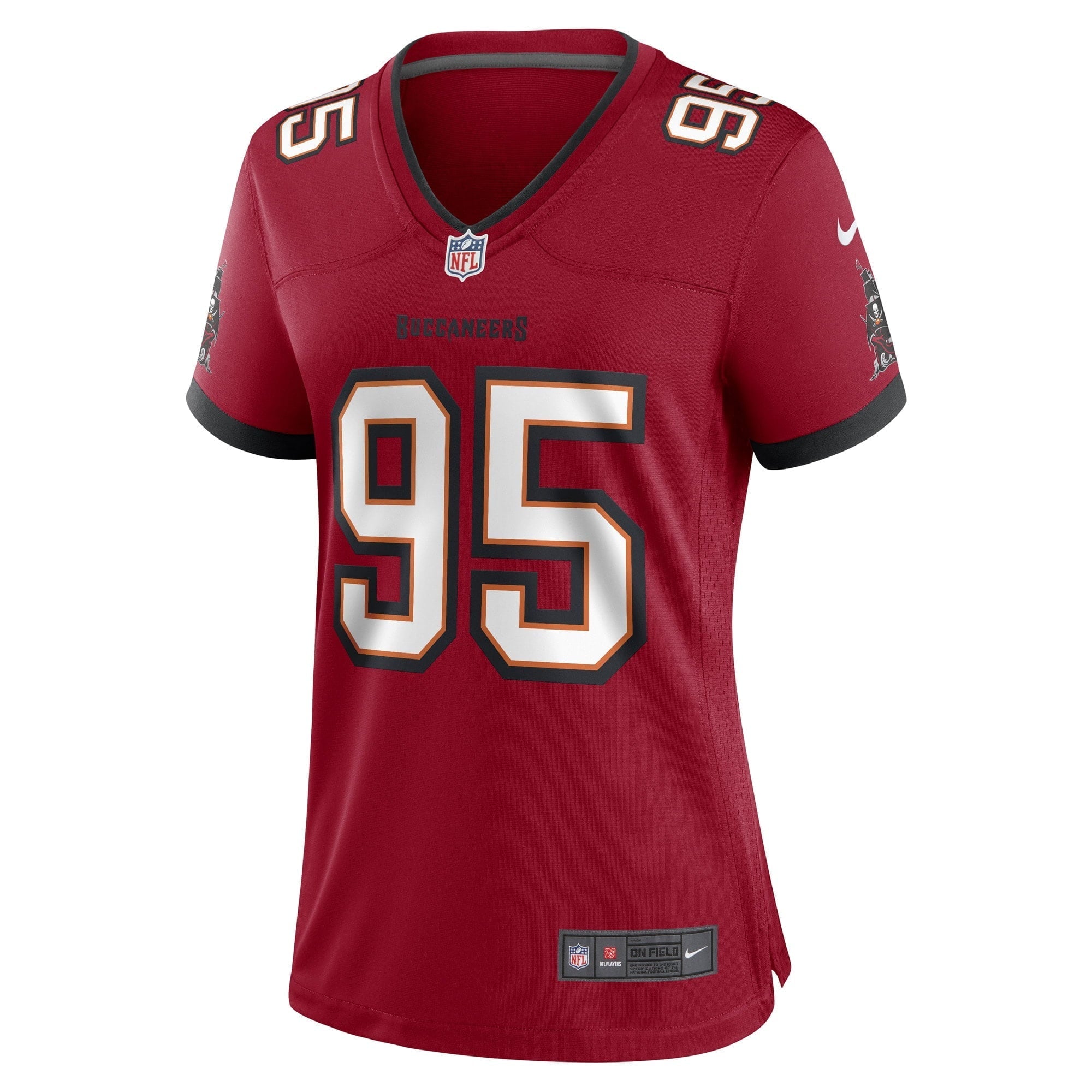 Women's Nike Deadrin Senat Red Tampa Bay Buccaneers Game Player Jersey