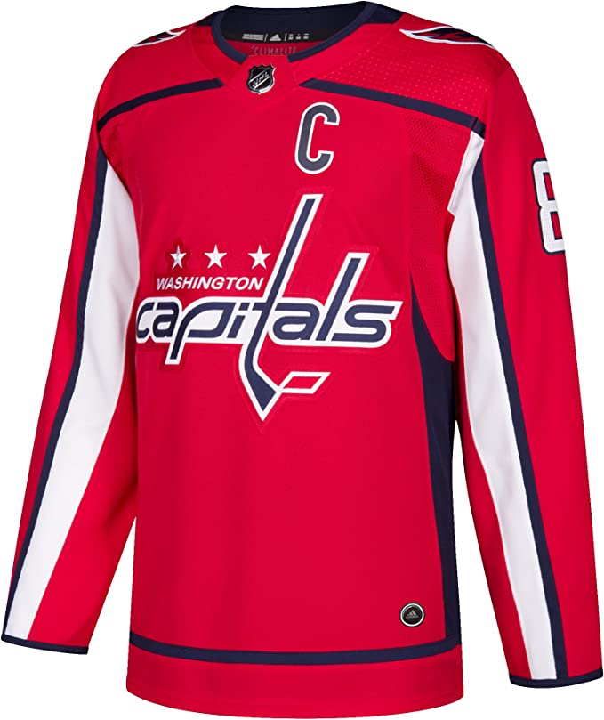 Men's Alexander Ovechkin Washington Capitals Adidas Red Home Authentic Premium Jersey