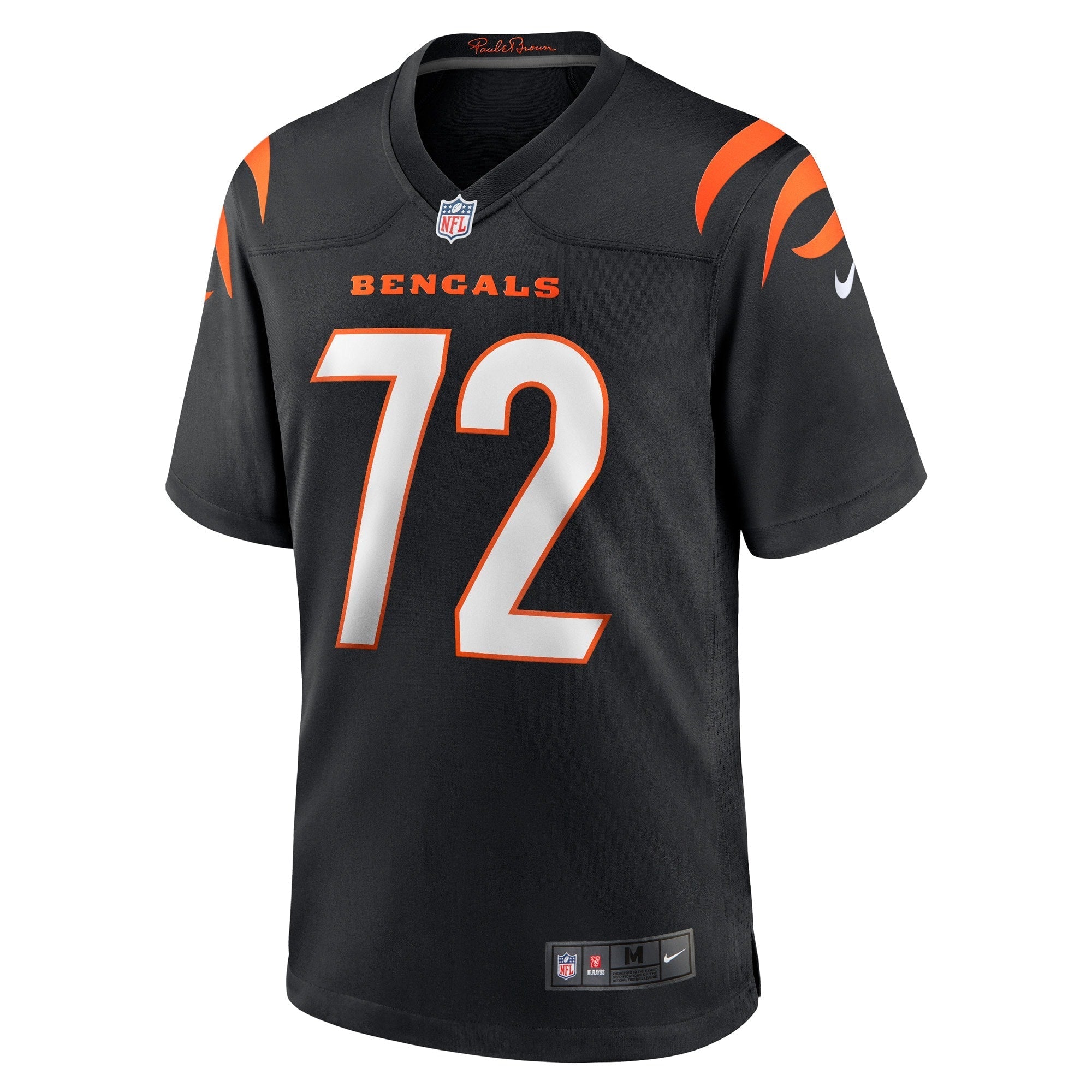 Men's Nike Domenique Davis Black Cincinnati Bengals Game Player Jersey