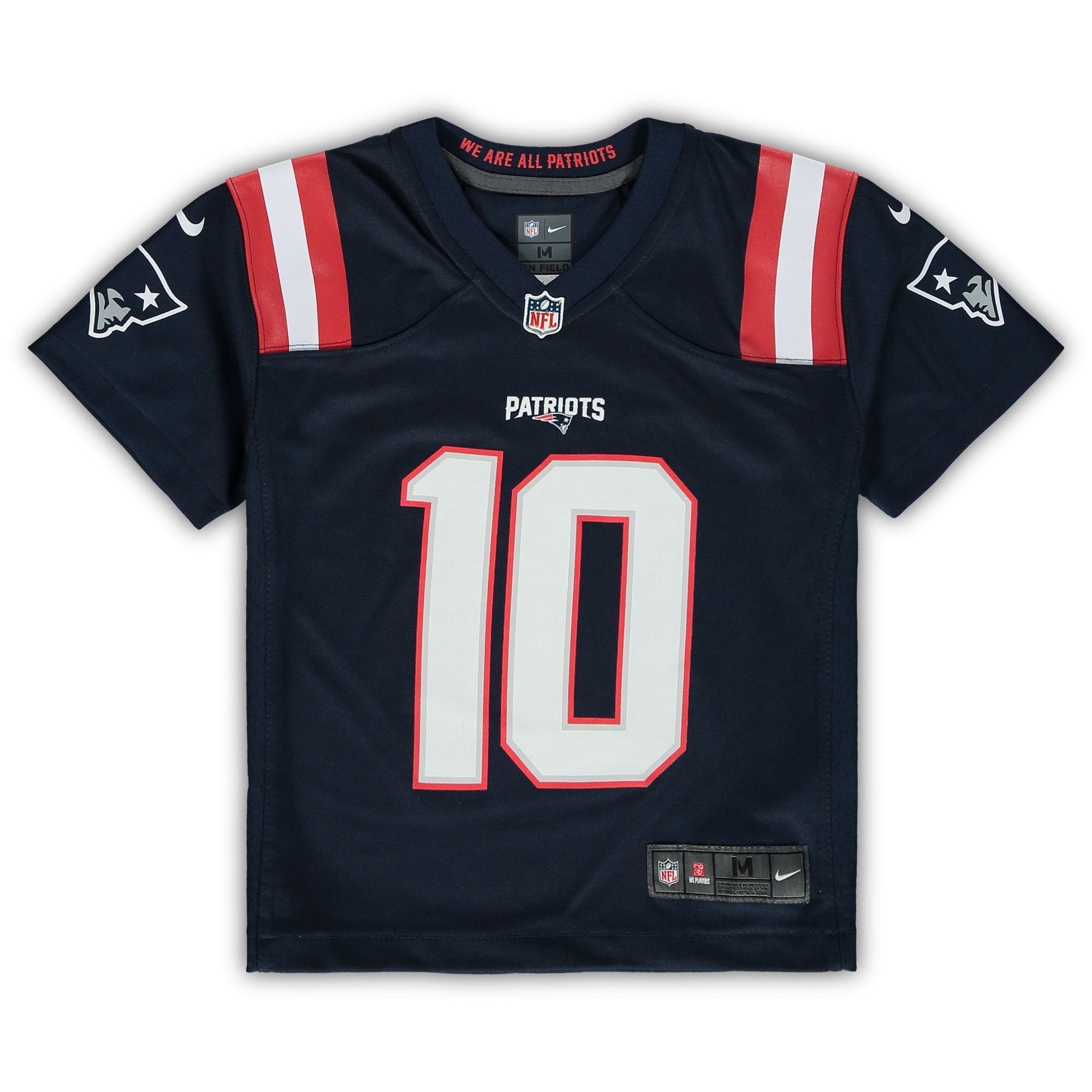Preschool Nike Mac Jones Navy New England Patriots Game Jersey
