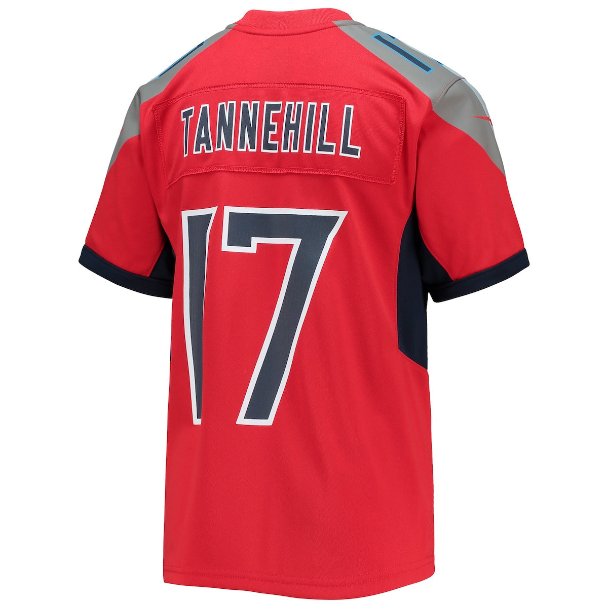 Boys' Grade School Ryan Tannehill Nike Titans Inverted Team Game Jersey - Red