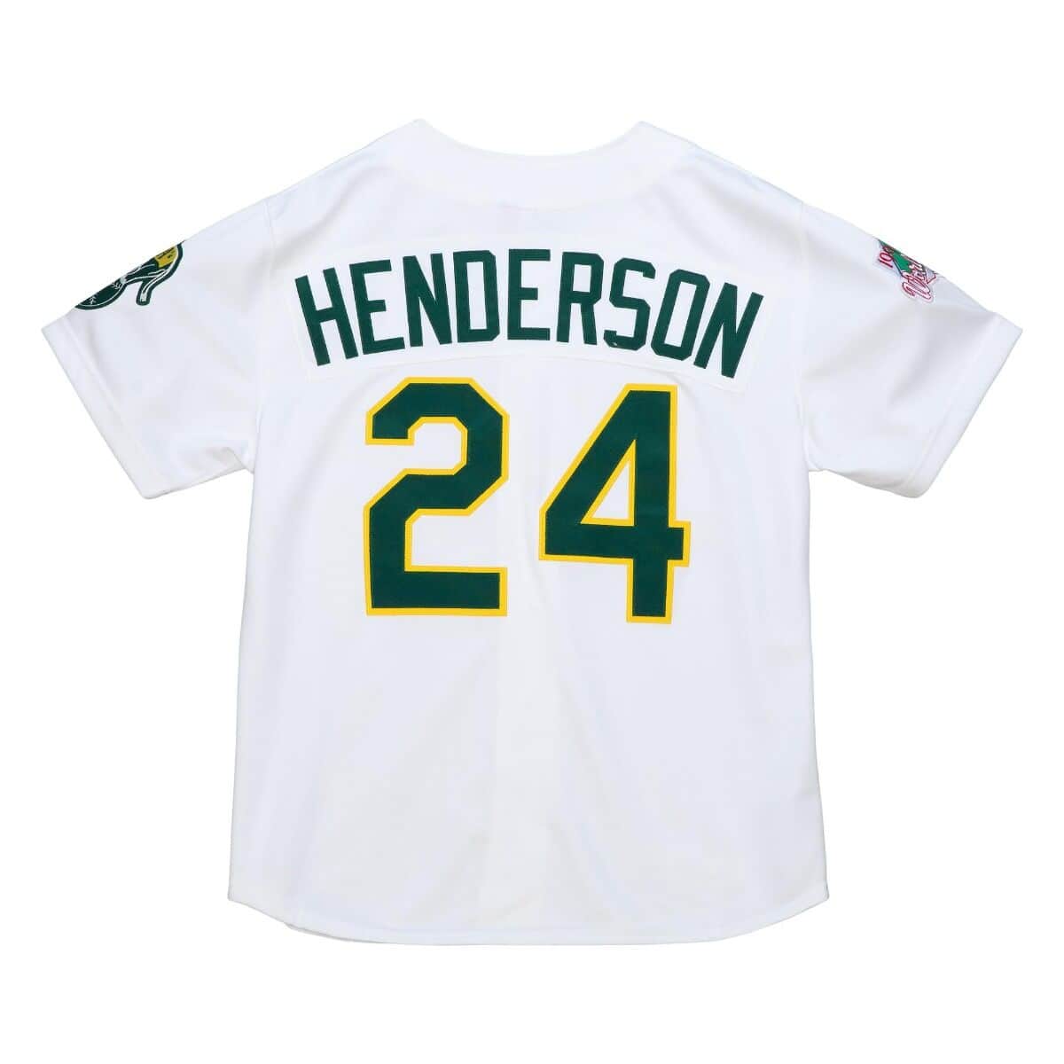 Authentic Jersey Oakland Athletics Home 1990 Rickey Henderson