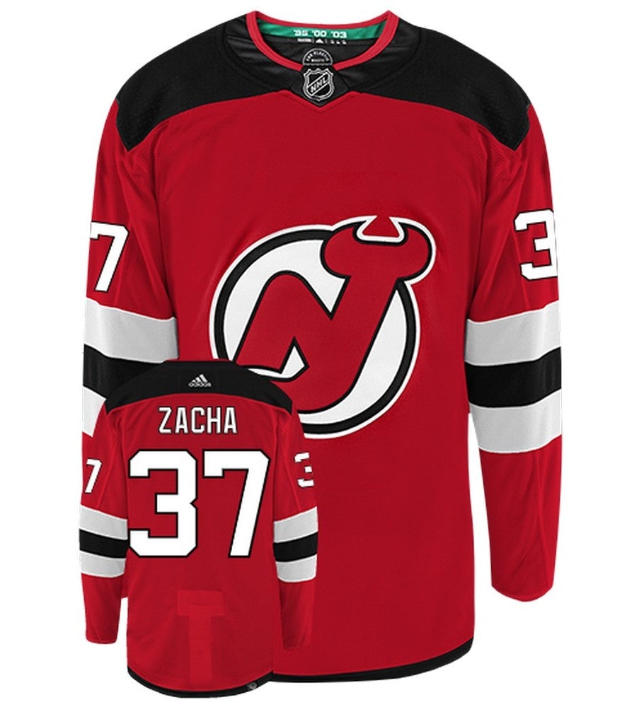 Pavel Zacha New Jersey Devils Adidas Primegreen Authentic NHL Hockey Jersey