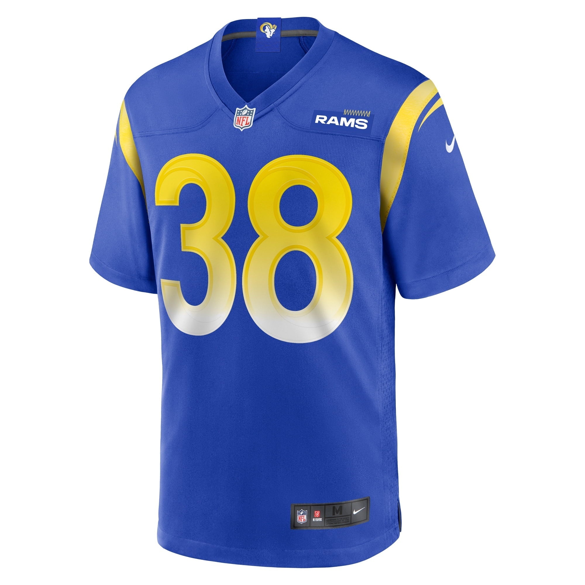 Men's Nike Jordans Jones Royal Los Angeles Rams Home Game Jersey