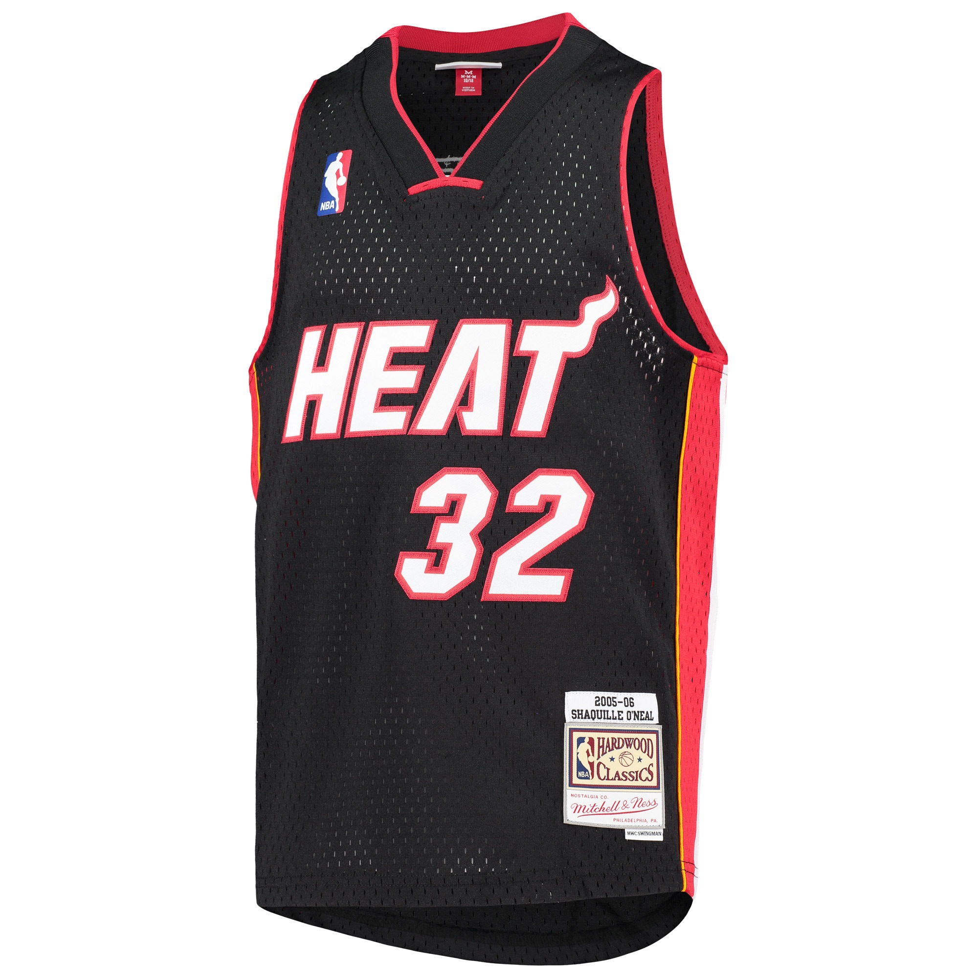 Shaquille O'Neal Miami Heat Mitchell & Ness Youth 2005-06 Hardwood Classics Swingman Jersey - Black