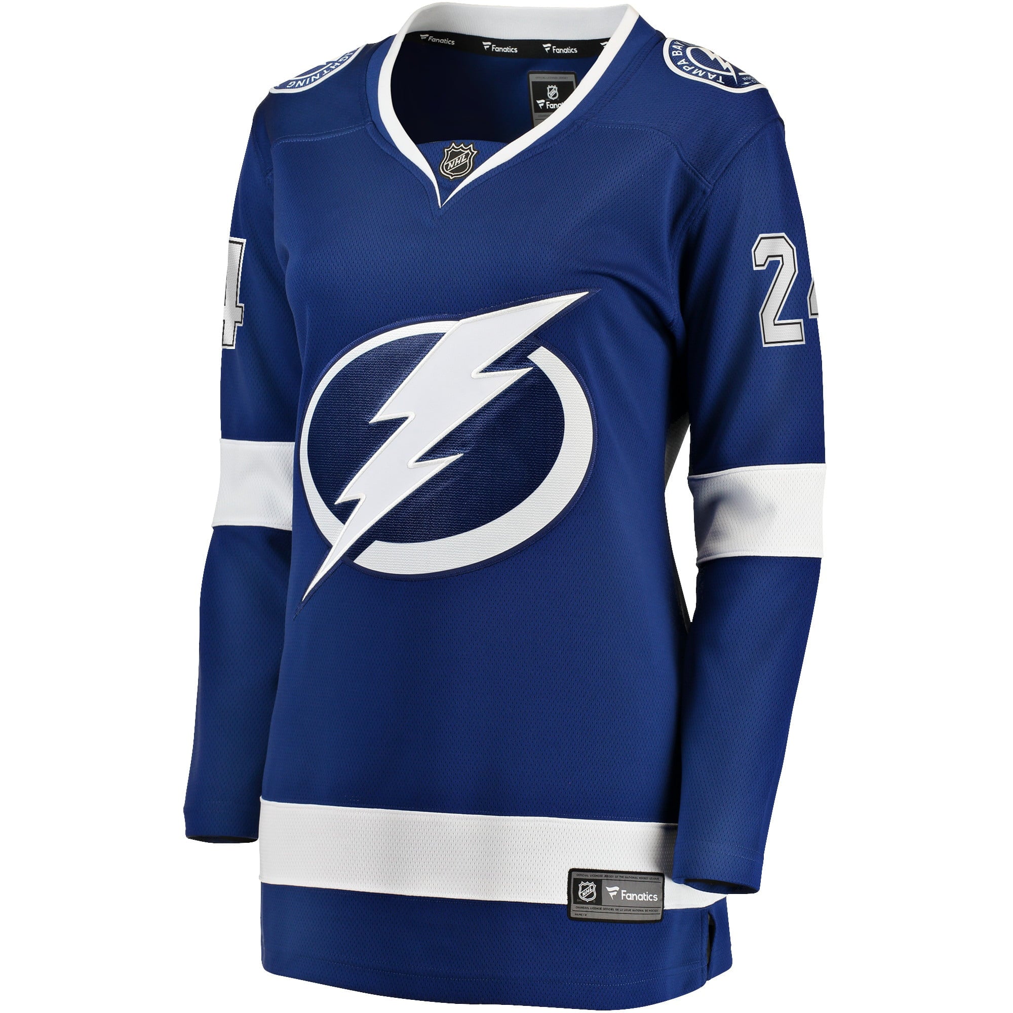 Women's Fanatics Branded Zach Bogosian Blue Tampa Bay Lightning Home Breakaway Player Jersey