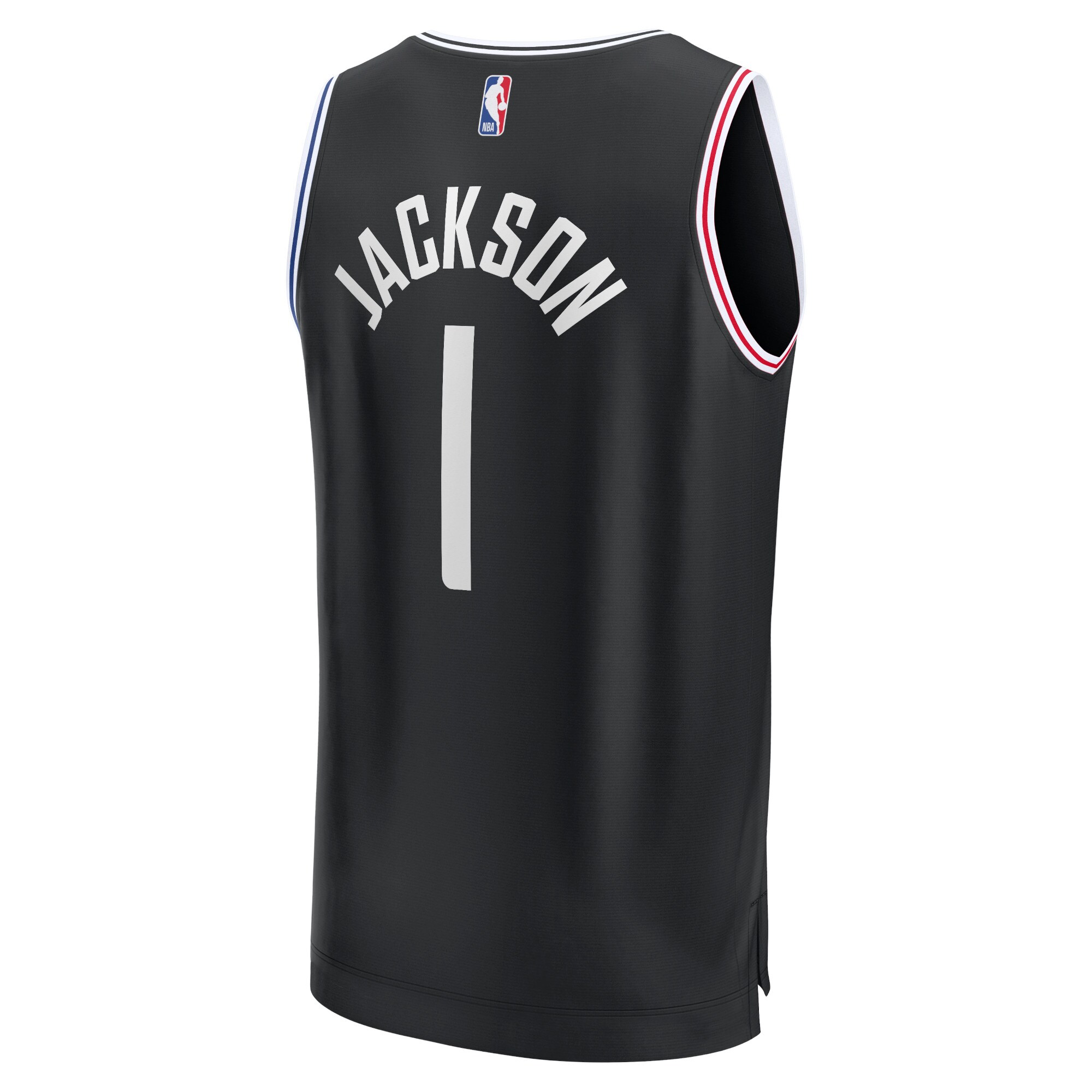 Reggie Jackson LA Clippers Fanatics Branded 2022/23 Fastbreak Jersey - City Edition - Black
