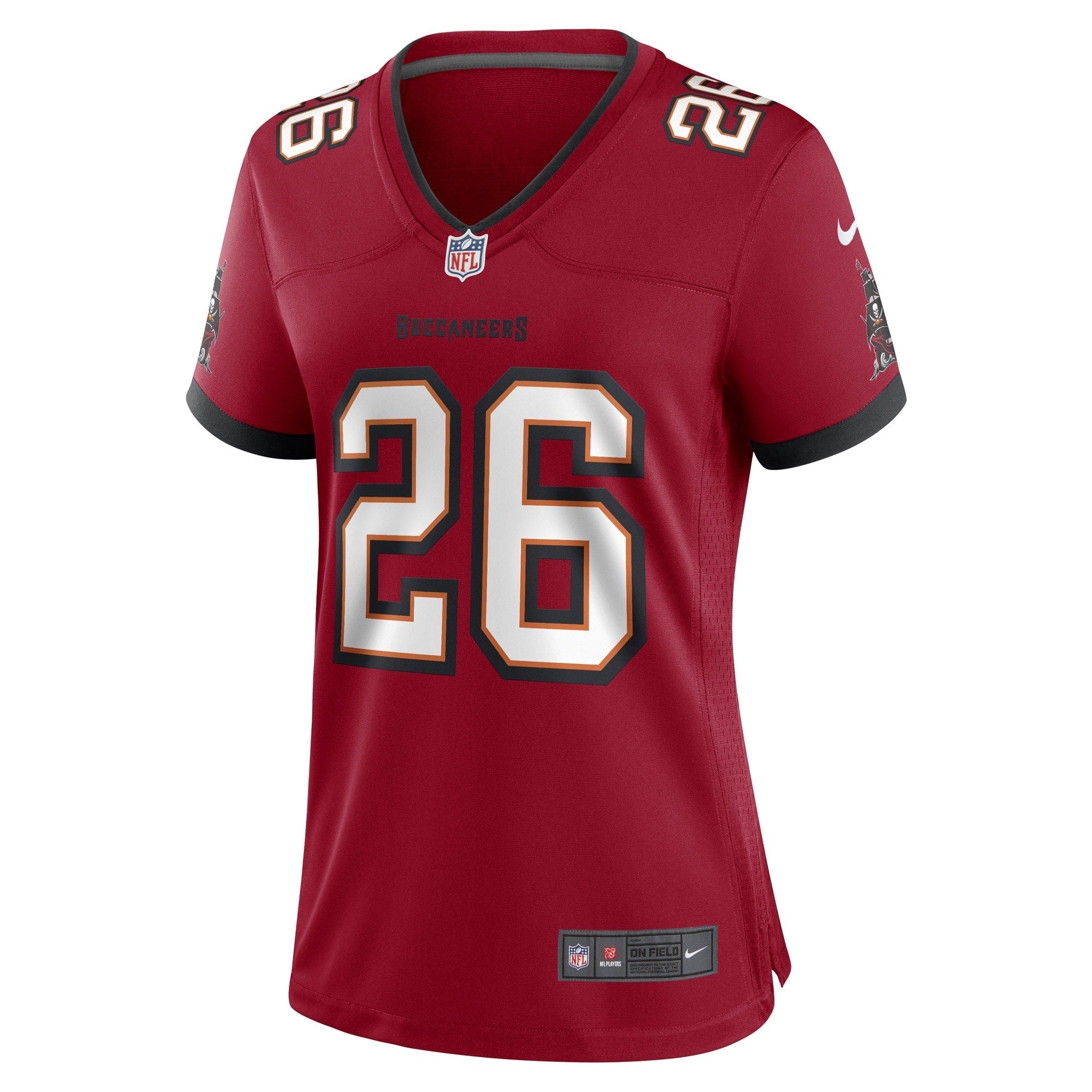 Women's Nike Logan Ryan Red Tampa Bay Buccaneers Game Player Jersey