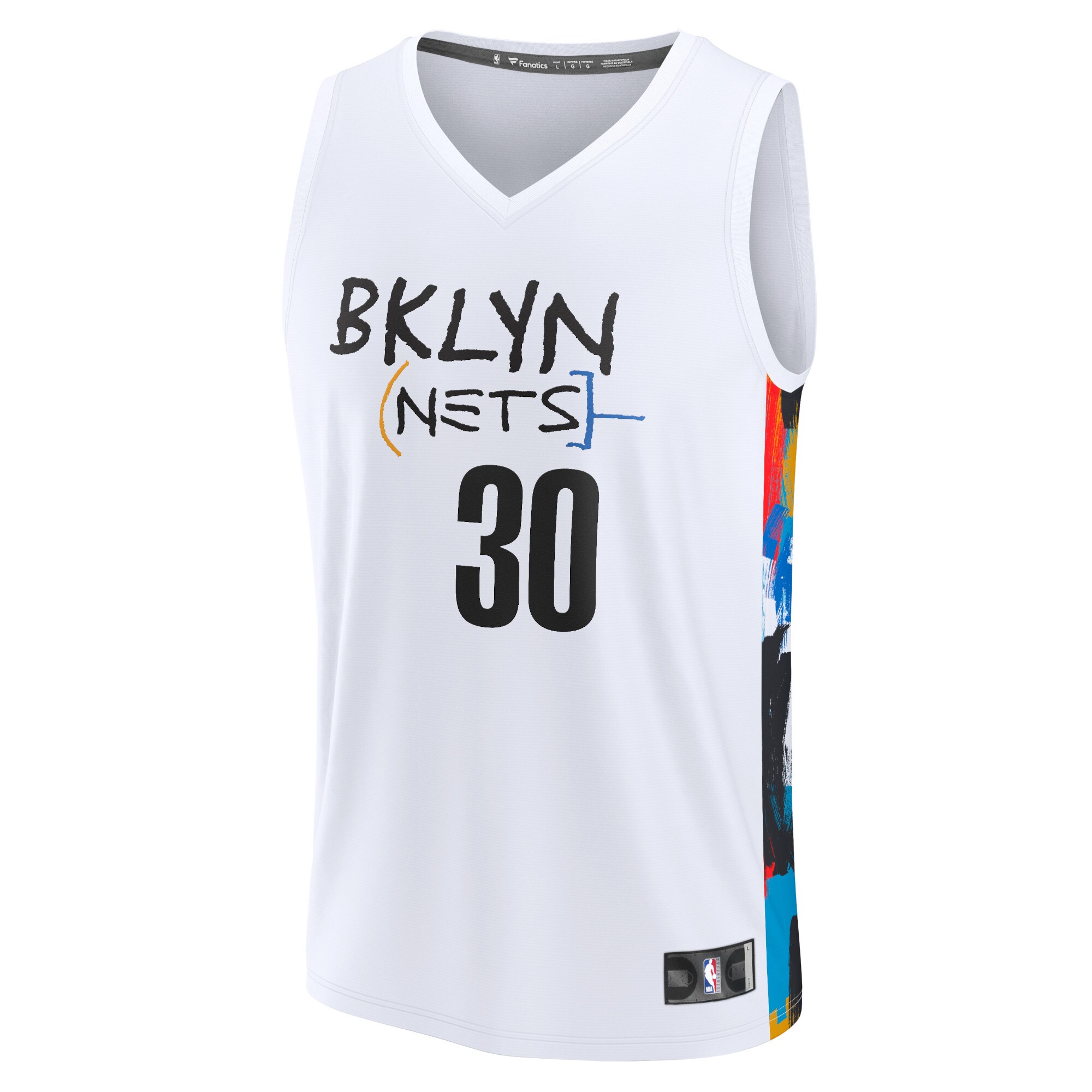 Seth Curry Brooklyn Nets Fanatics Branded 2022/23 Fastbreak Jersey - City Edition - White
