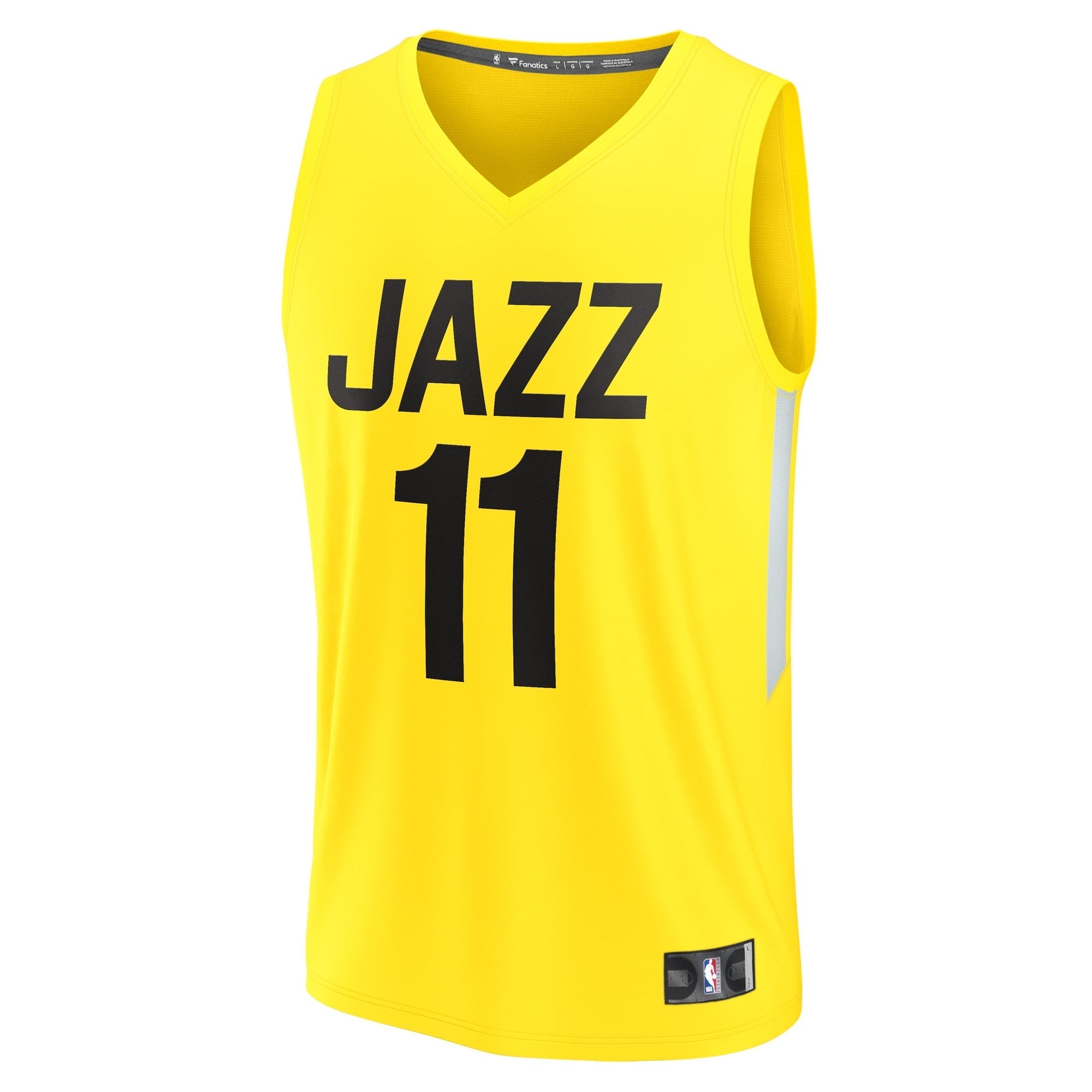 Youth Fanatics Branded Kris Dunn Yellow Utah Jazz Fast Break Player Jersey - Icon Edition