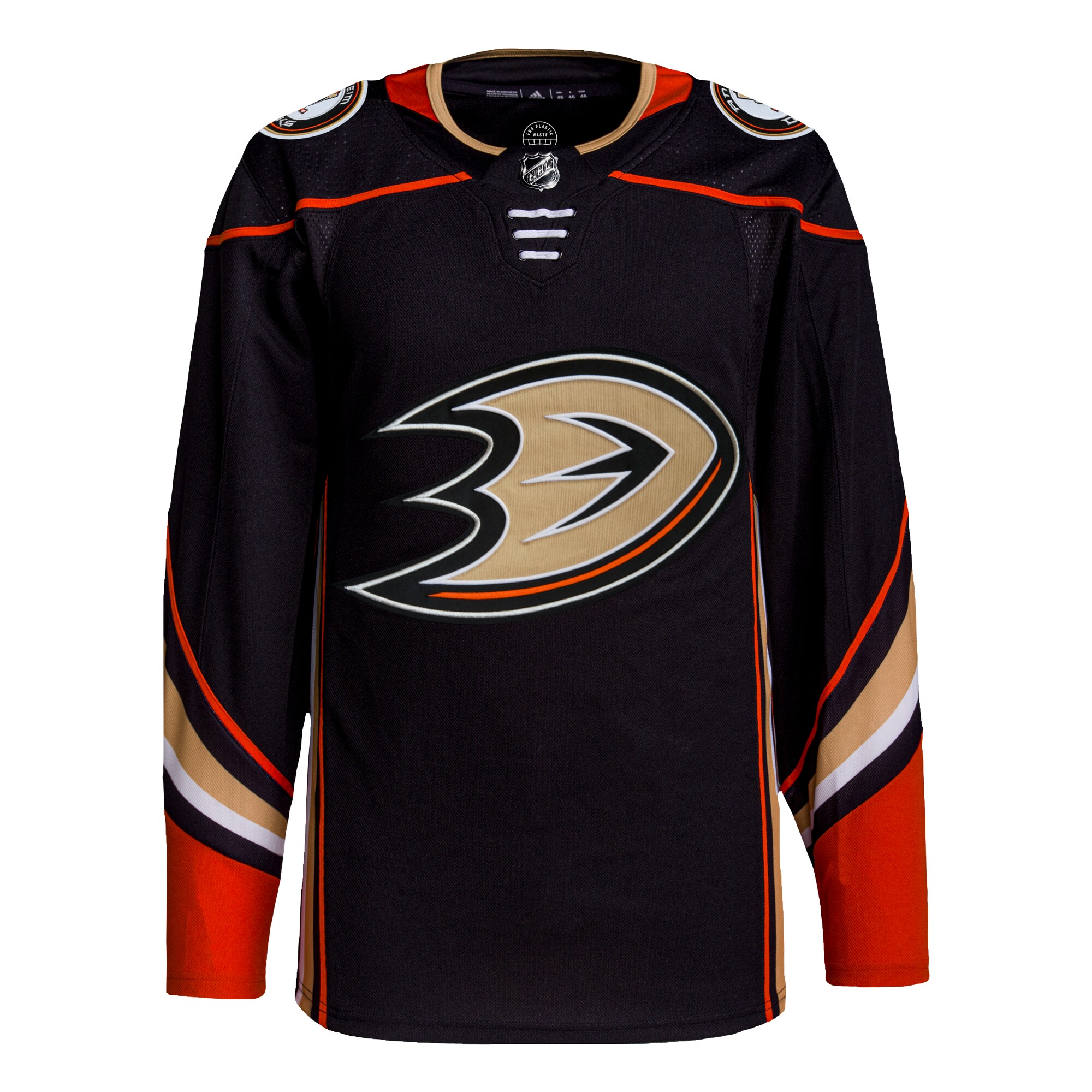 Anaheim Ducks adidas Home Authentic Pro Jersey - Black