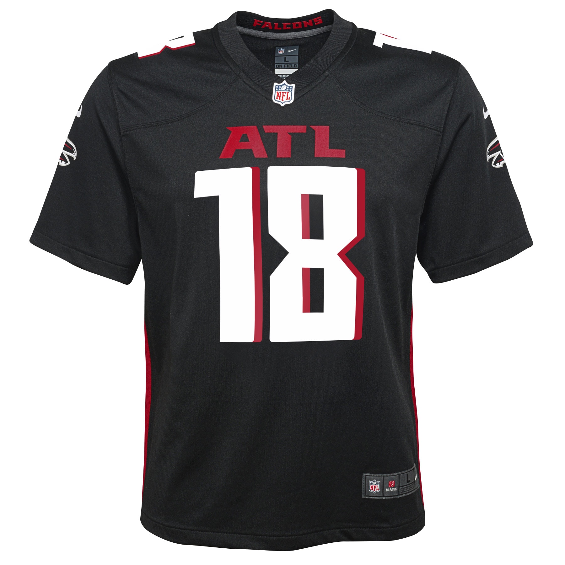 Calvin Ridley Atlanta Falcons Nike Youth Player Game Jersey - Black
