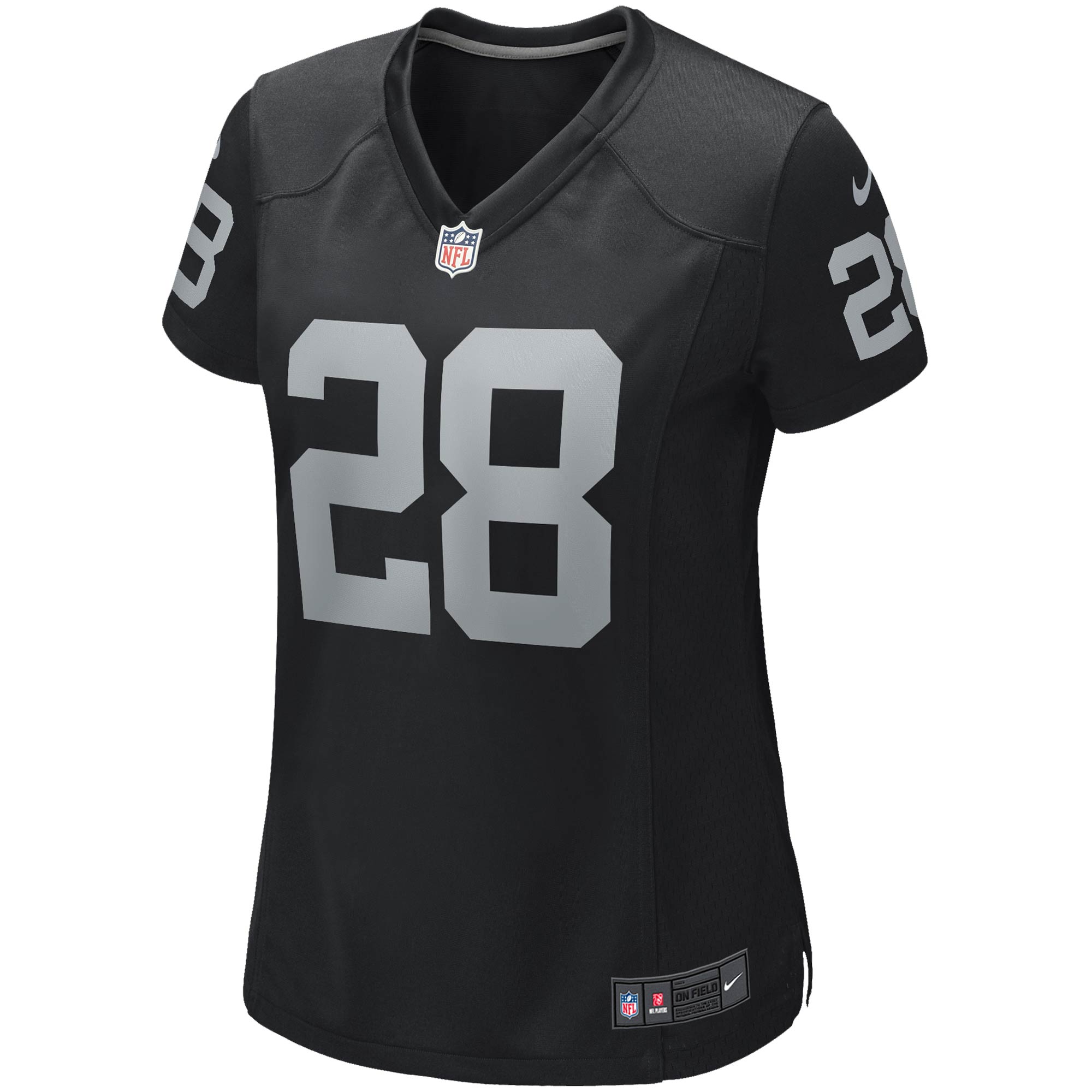 Josh Jacobs Las Vegas Raiders Nike Women's Game Player Jersey - Black