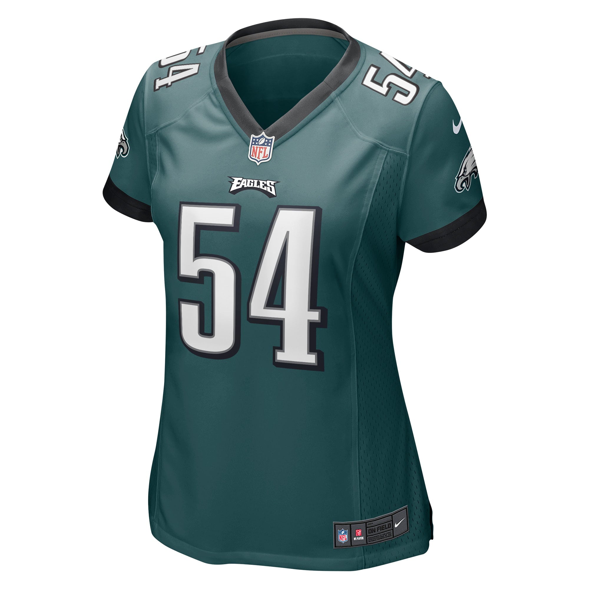 Women's Nike Shaun Bradley Midnight Green Philadelphia Eagles Game Jersey