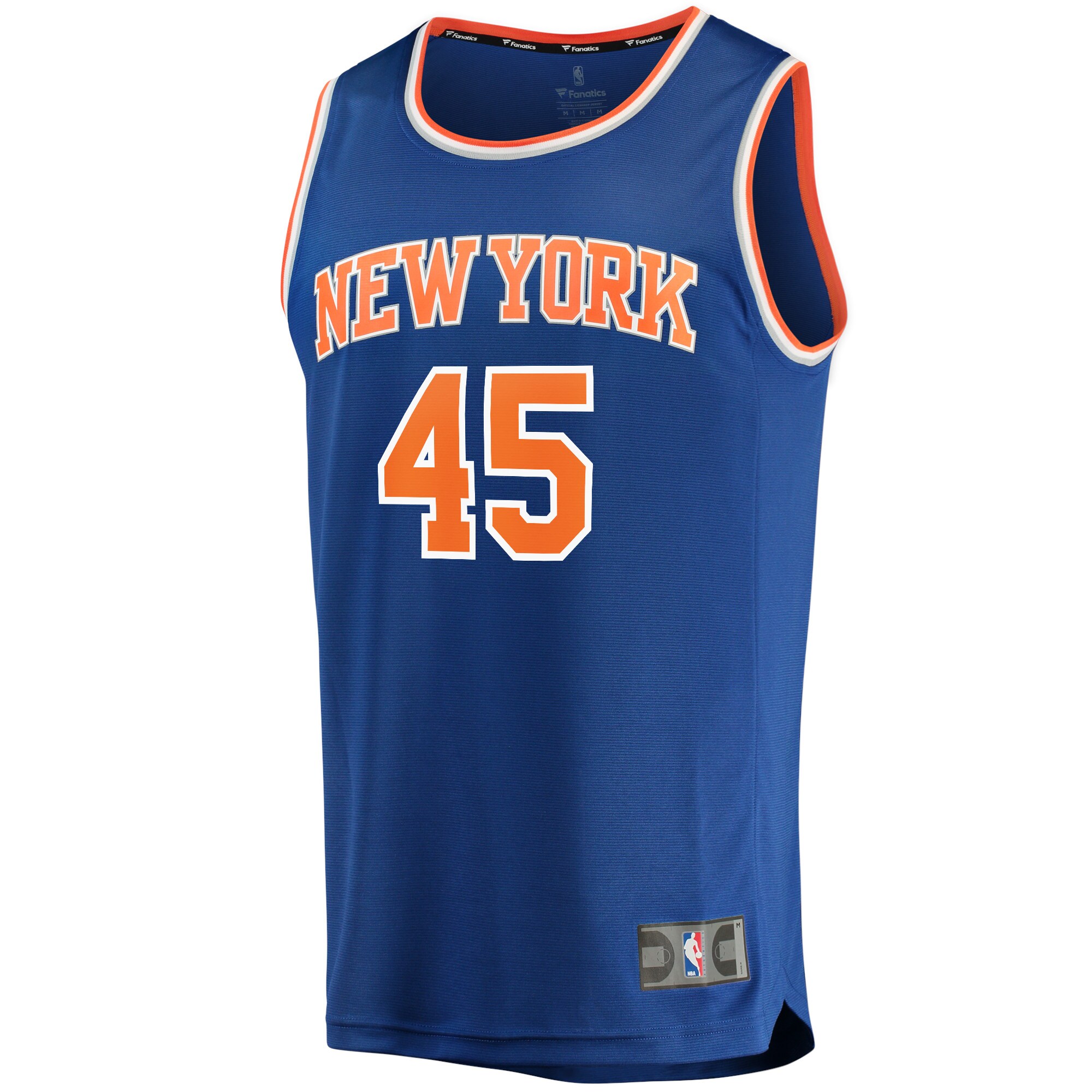 Jericho Sims New York Knicks Fanatics Branded 2021/22 Fast Break Replica Jersey - Icon Edition - Blue