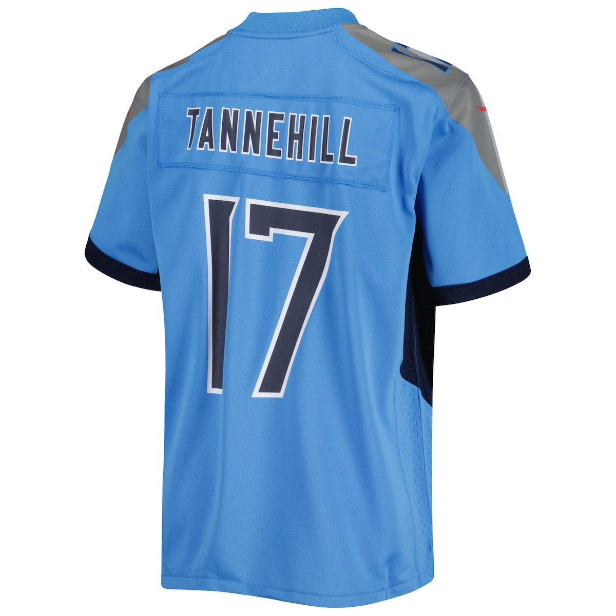 Boys' Grade School Ryan Tannehill Nike Titans Oilers Throwback Game Jersey - Blue