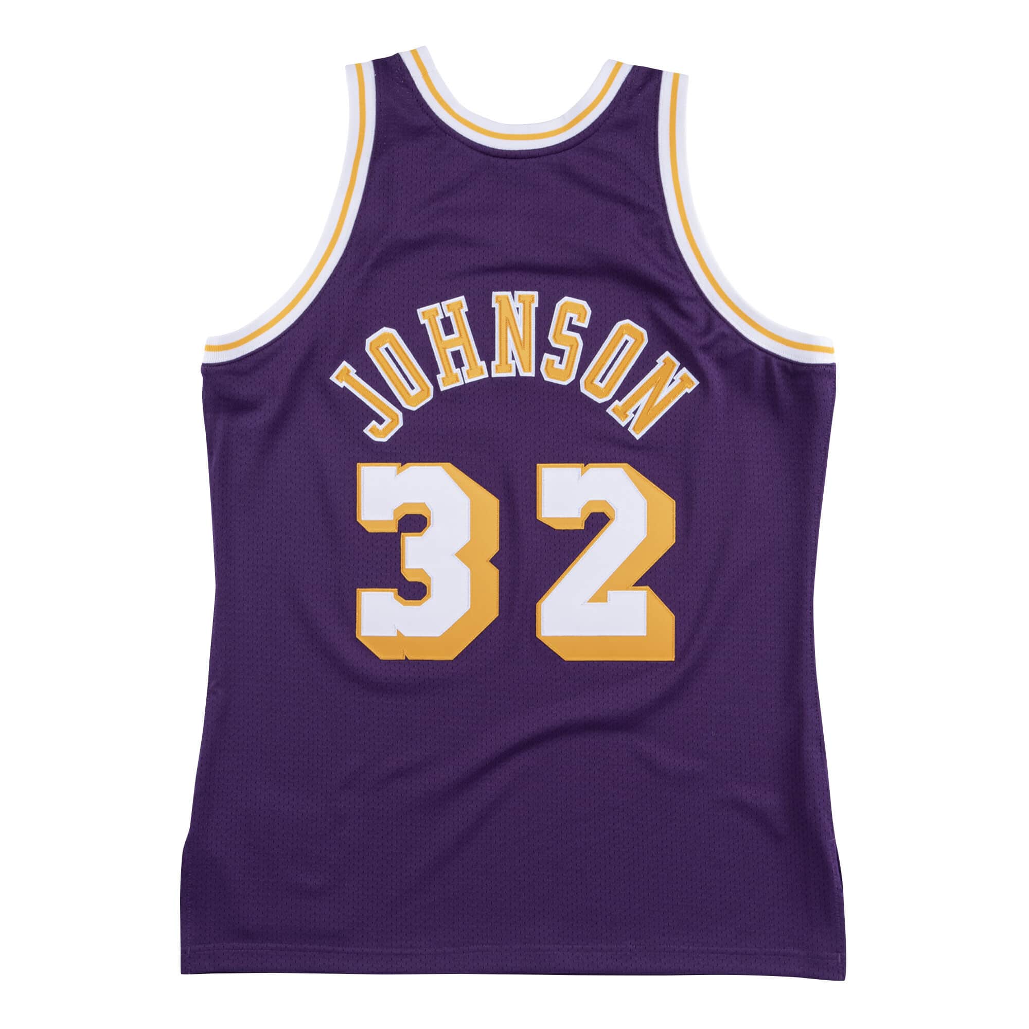 Authentic Jersey Los Angeles Lakers Road 1984-85 Magic Johnson