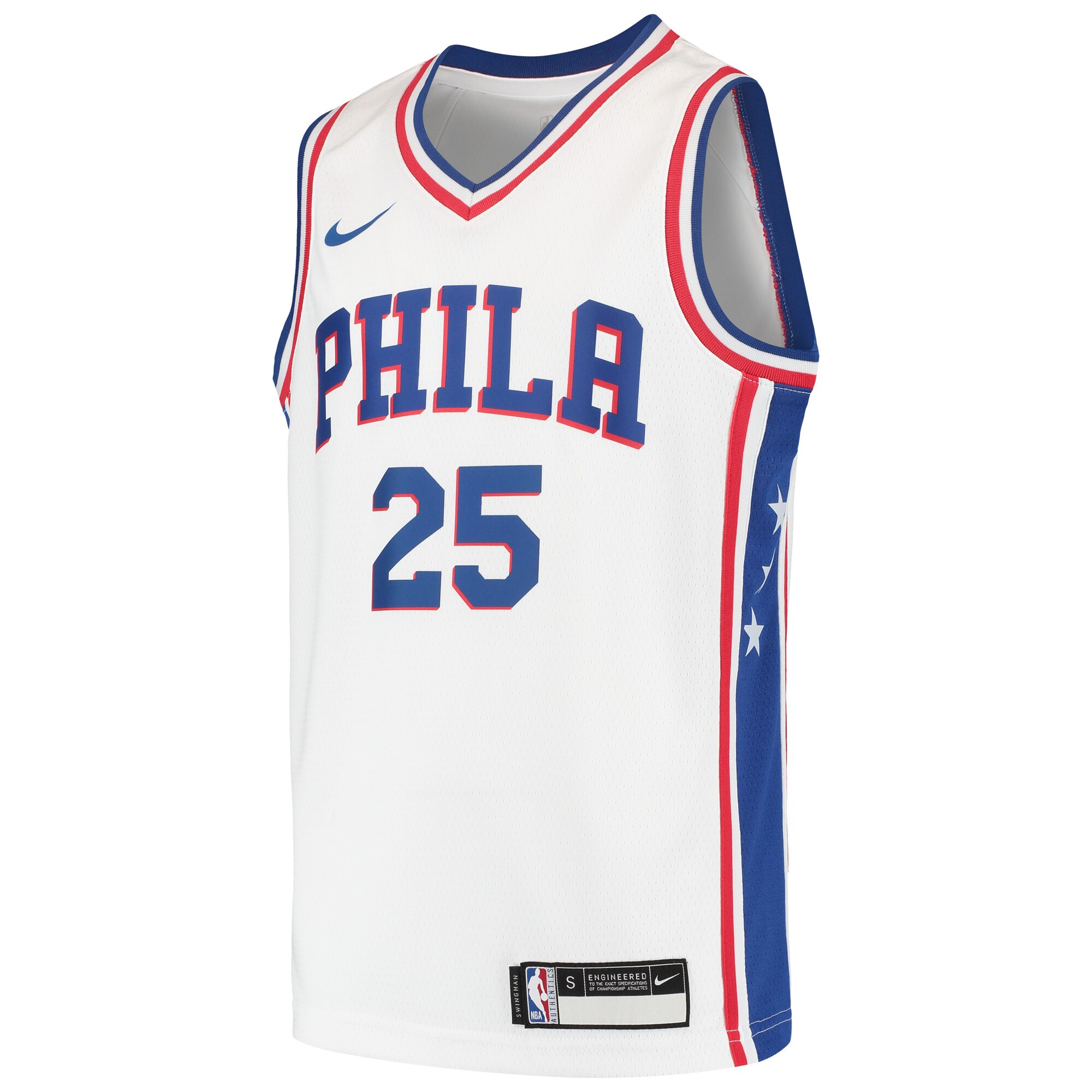 Ben Simmons Philadelphia 76ers Nike Youth Swingman Jersey - White