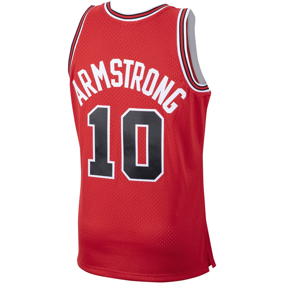 Men's B.J. Armstrong Mitchell & Ness Bulls 2001/02 Hardwood Classics Swingman Jersey - Red