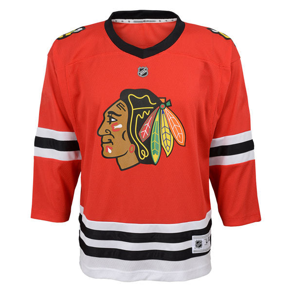 Kids Chicago Blackhawks Child (4-7) Blank Red Replica Jersey