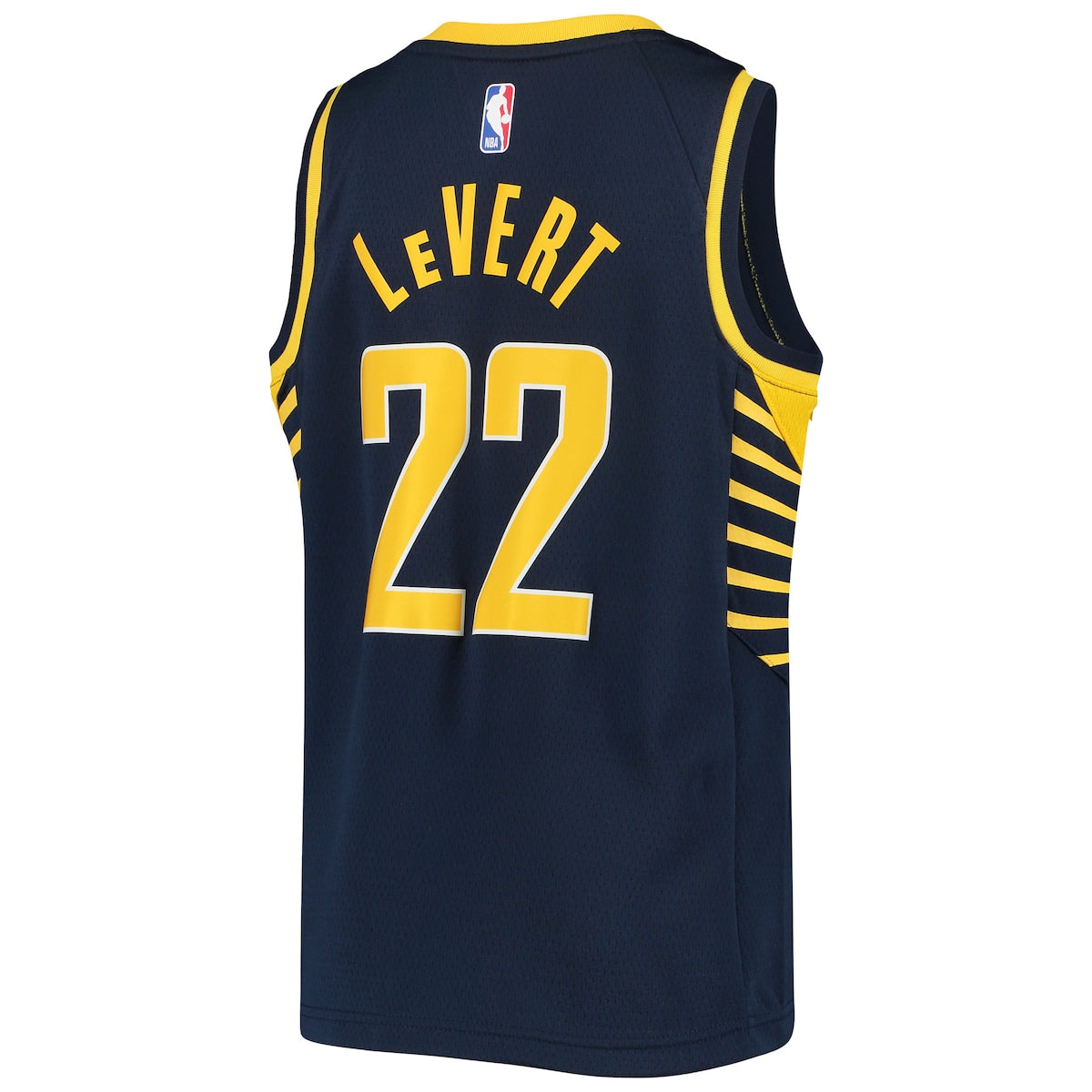 Boys' Grade School Caris LeVert Nike Pacers 2020/21 Swingman Jersey Icon Edition - Navy