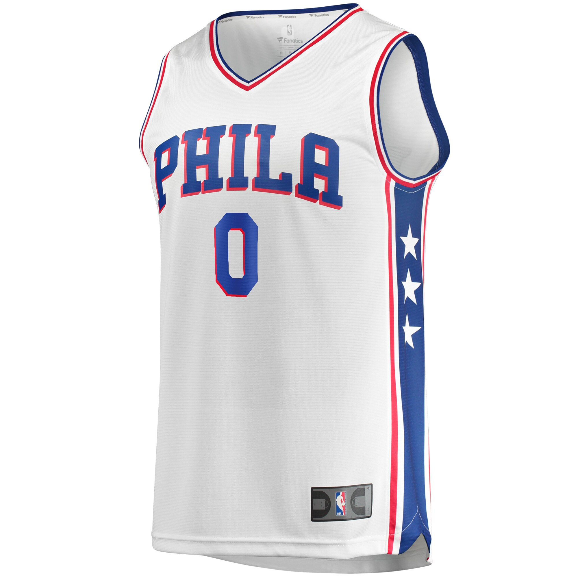 Josh Richardson Philadelphia 76ers Fanatics Branded Fast Break Replica Jersey White - Association Edition