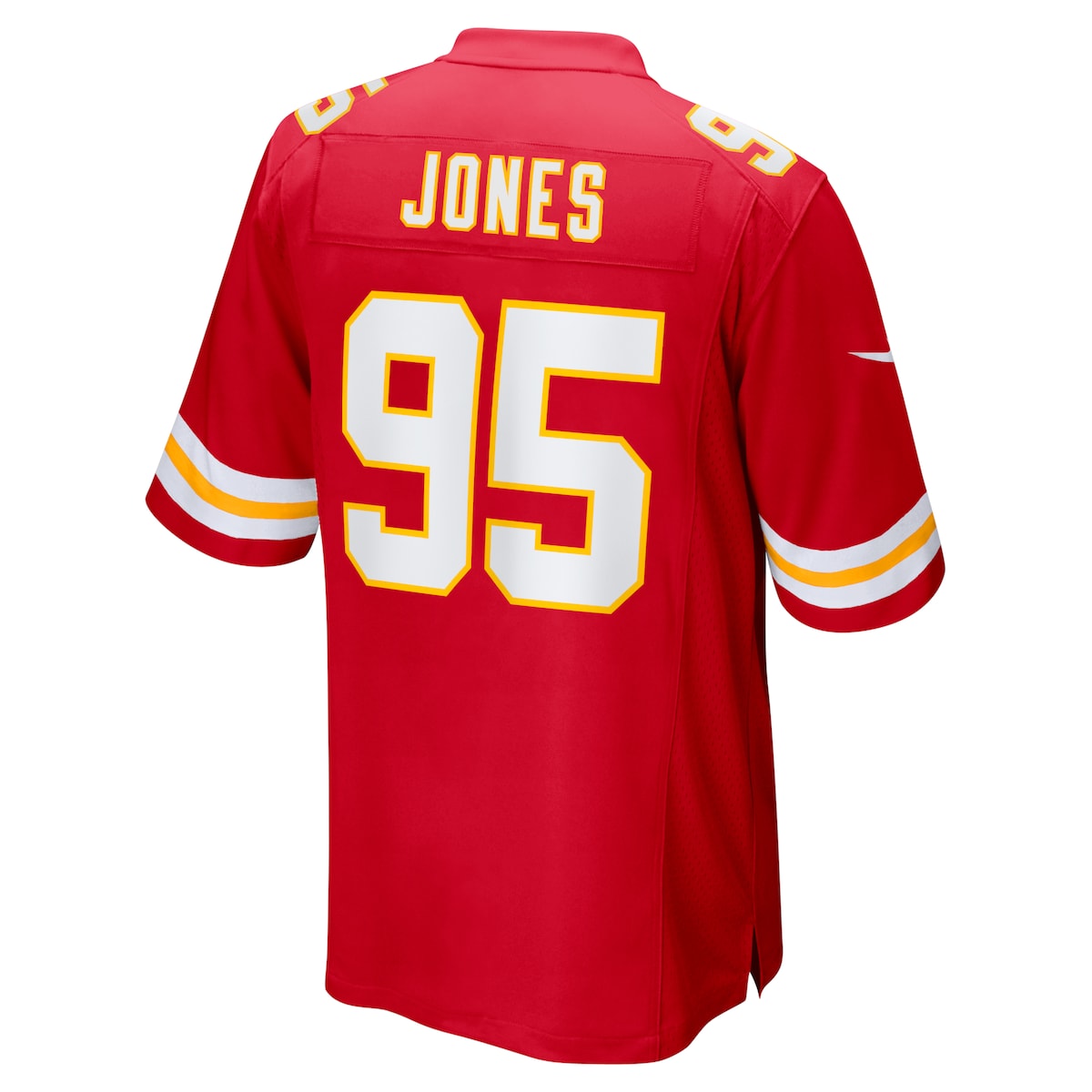 Men's Chris Jones Nike Chiefs Super Bowl LVII Patch Game Jersey - Red