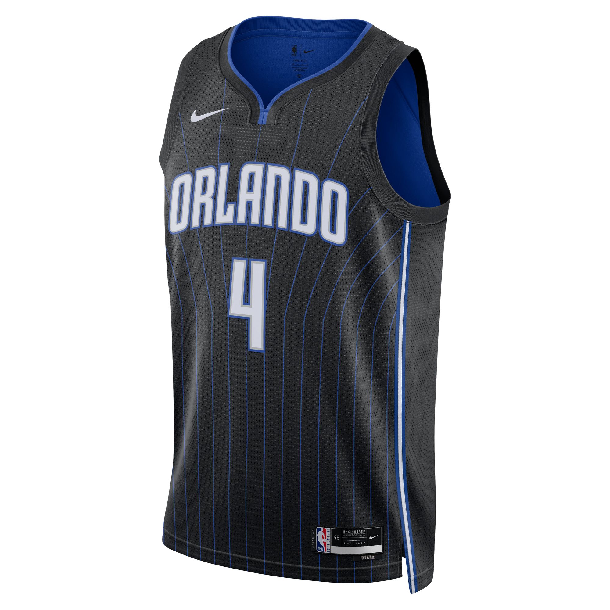 Jalen Suggs Orlando Magic Nike Unisex Swingman Jersey - Association Edition - Black