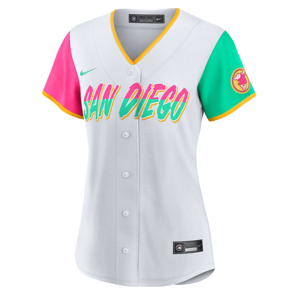 Women's San Diego Padres Fernando Tatis Jr. City Connect Replica Jersey - White