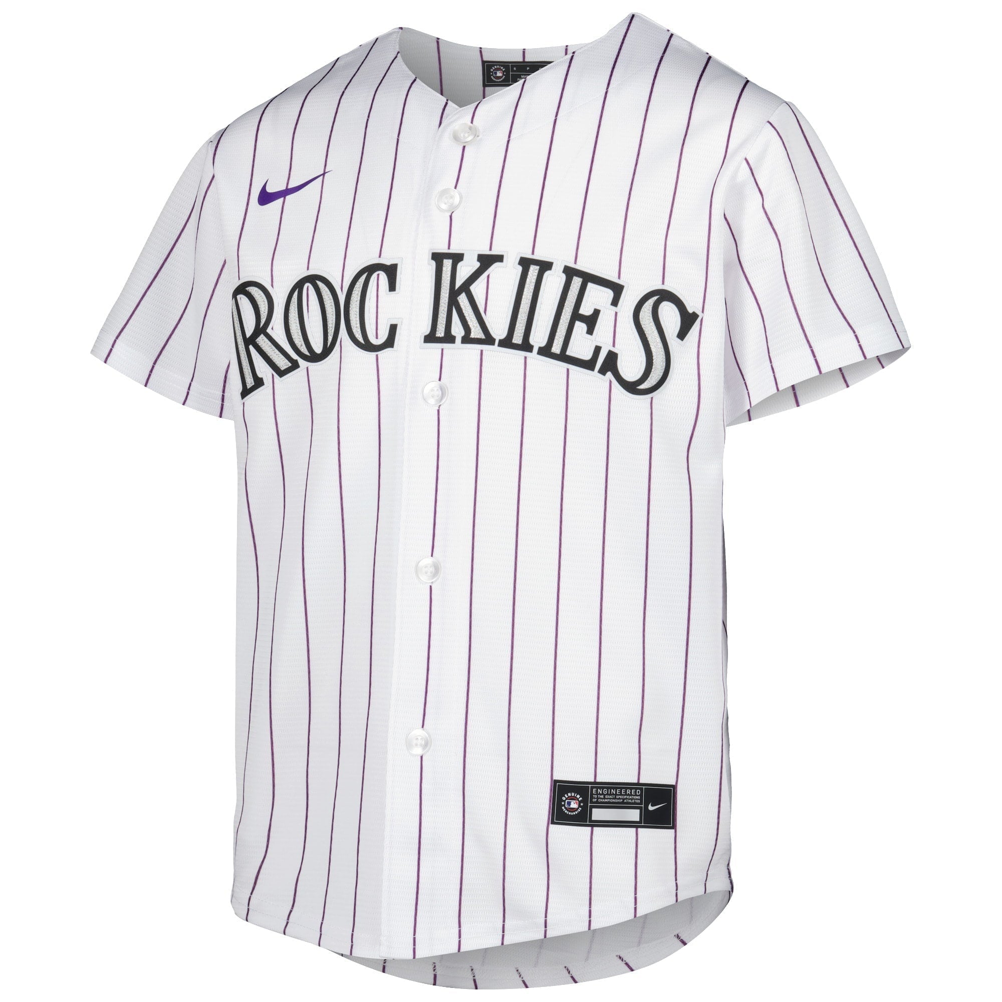 Youth Nike Kris Bryant White Colorado Rockies Alternate Replica Player Jersey