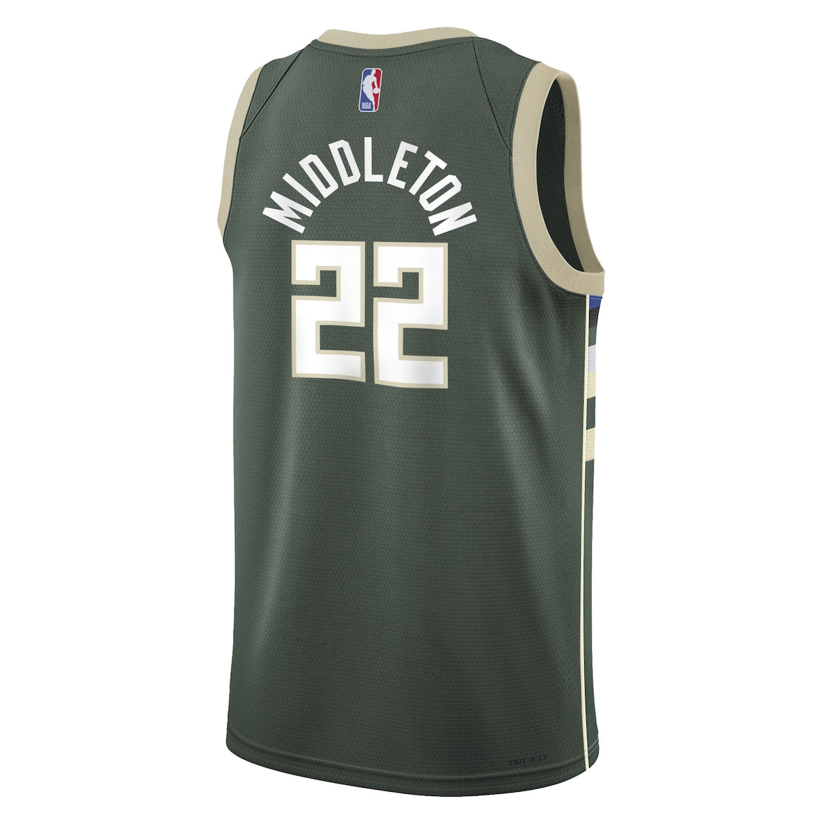 Boys' Grade School Khris Middleton Nike Bucks Swingman Jersey - Green