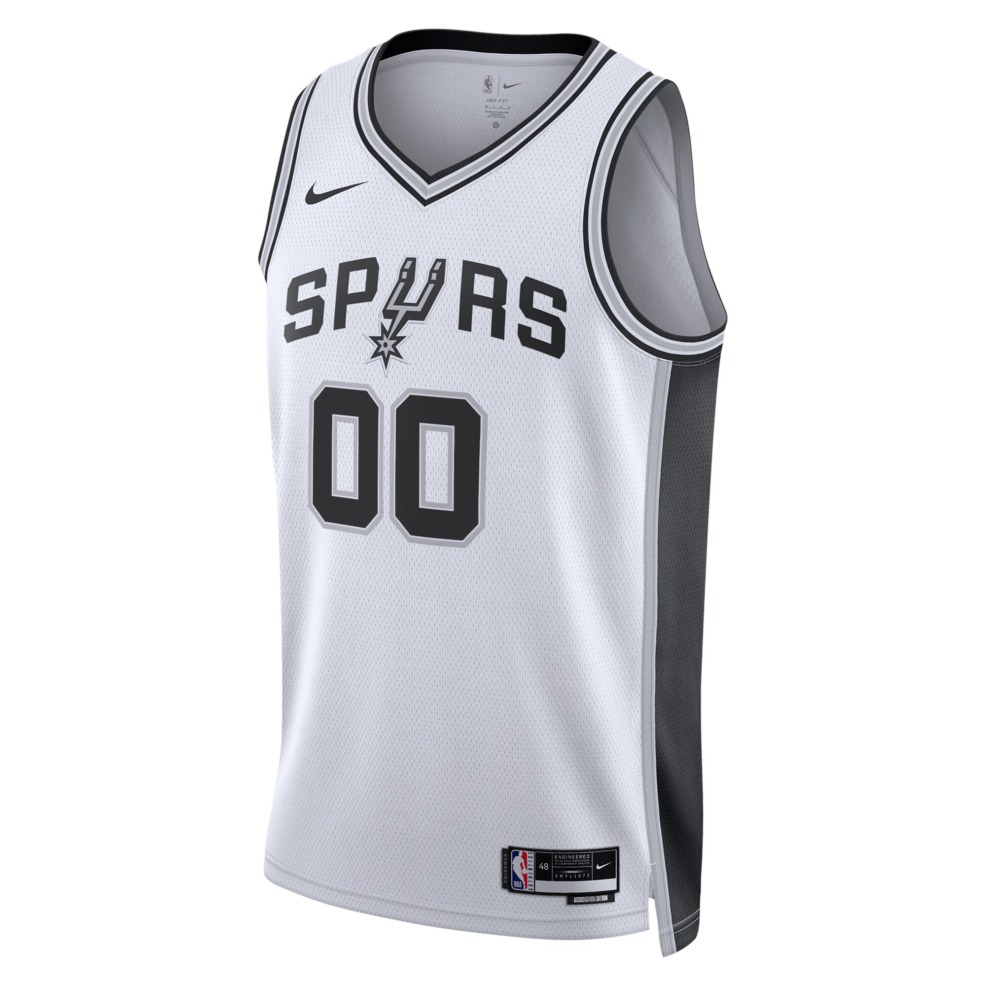 San Antonio Spurs Nike Unisex Swingman Custom Jersey White - Icon Edition