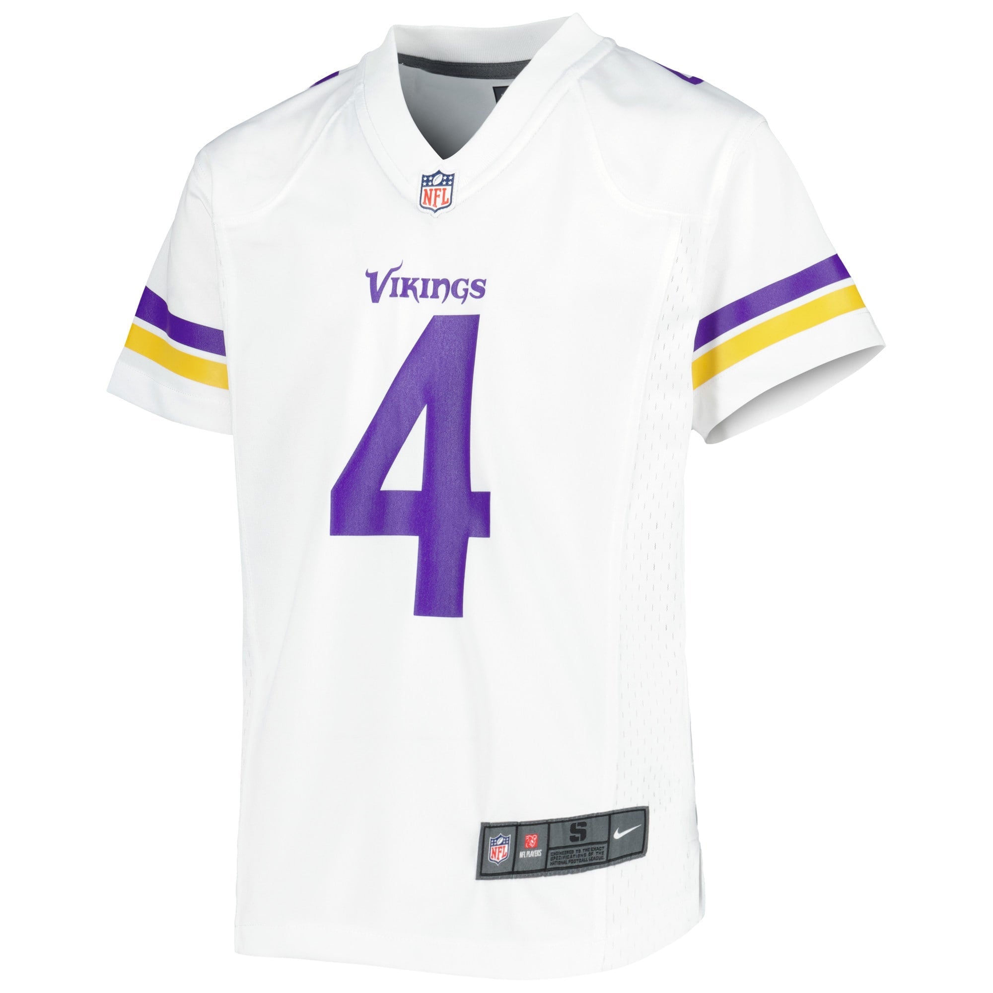 Youth Nike Dalvin Cook White Minnesota Vikings Game Jersey