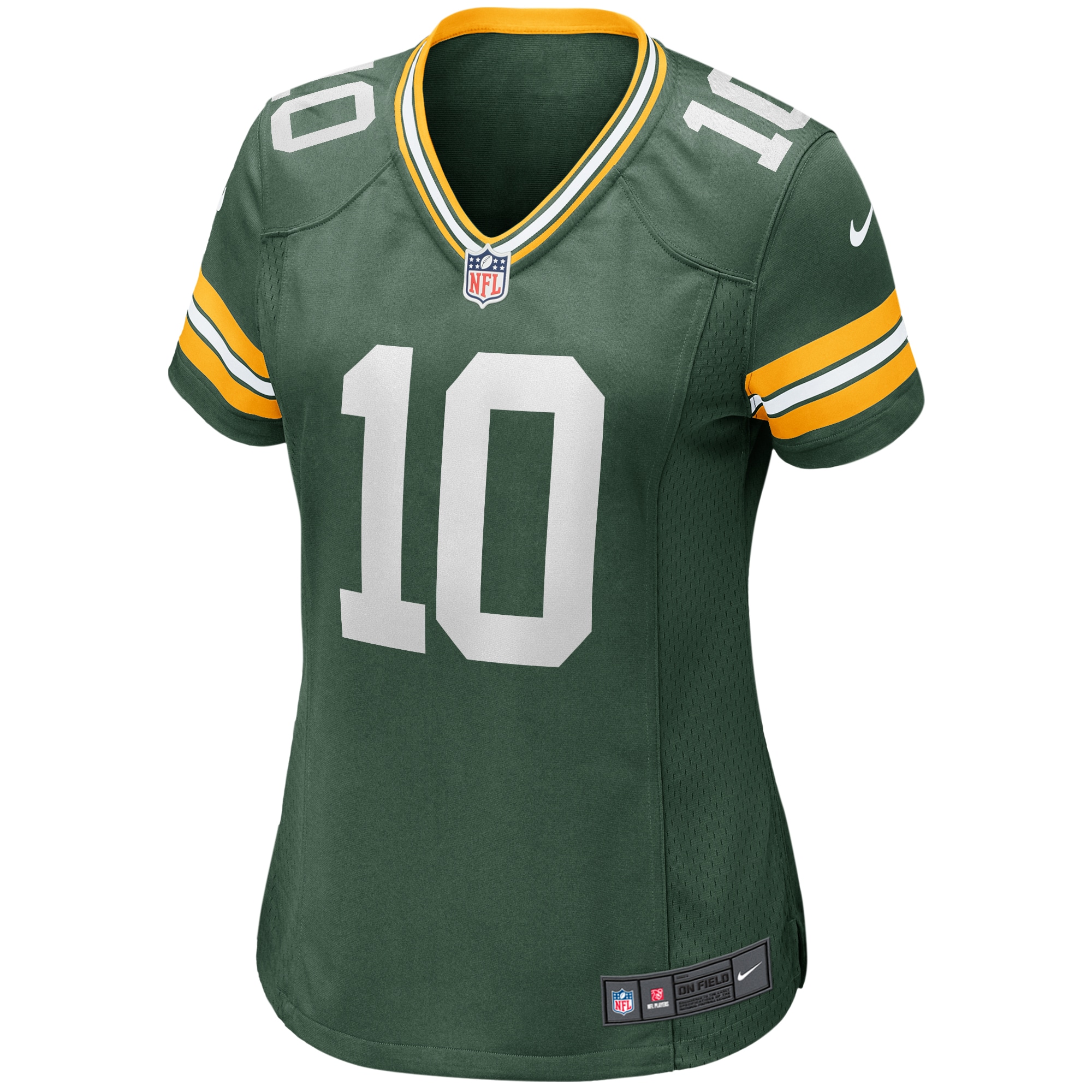 Jordans Love Green Bay Packers Nike Women's Game Jersey - Green