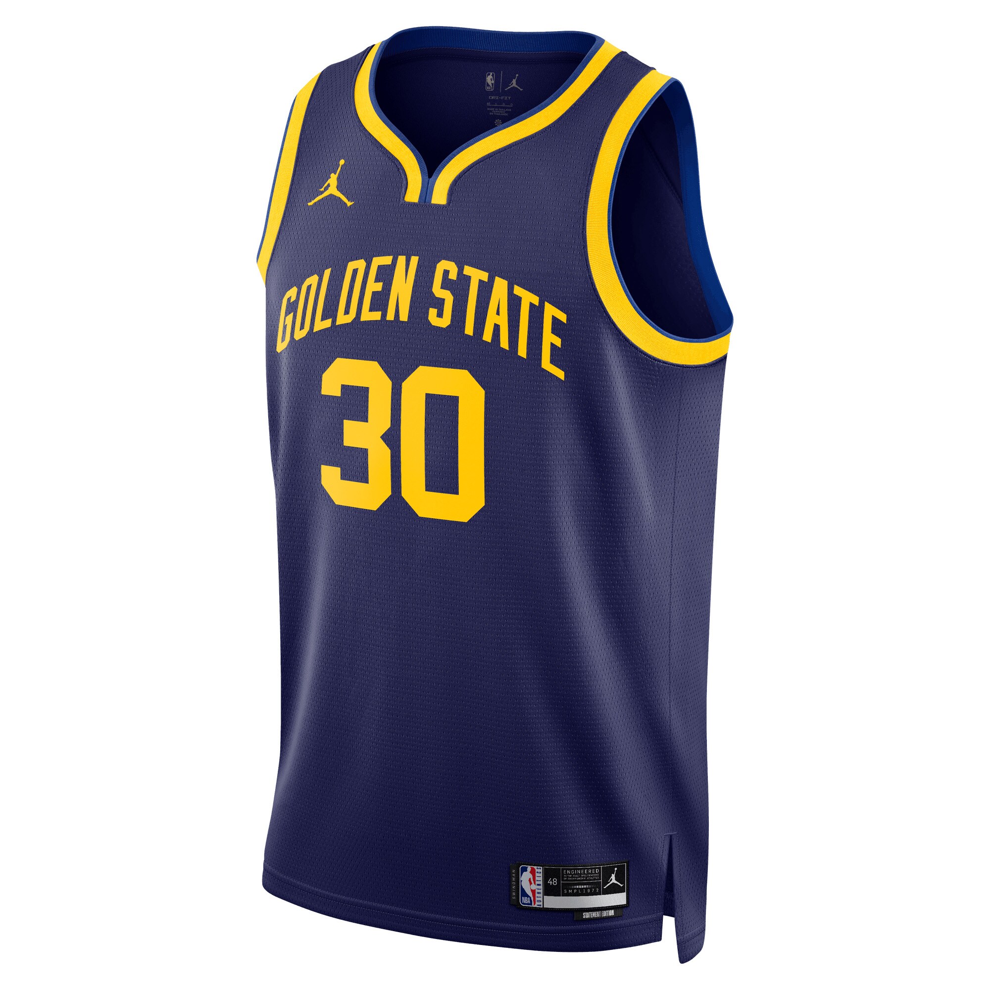 Stephen Curry Golden State Warriors Jordans Brand Unisex Swingman Jersey - Statement Edition - Navy