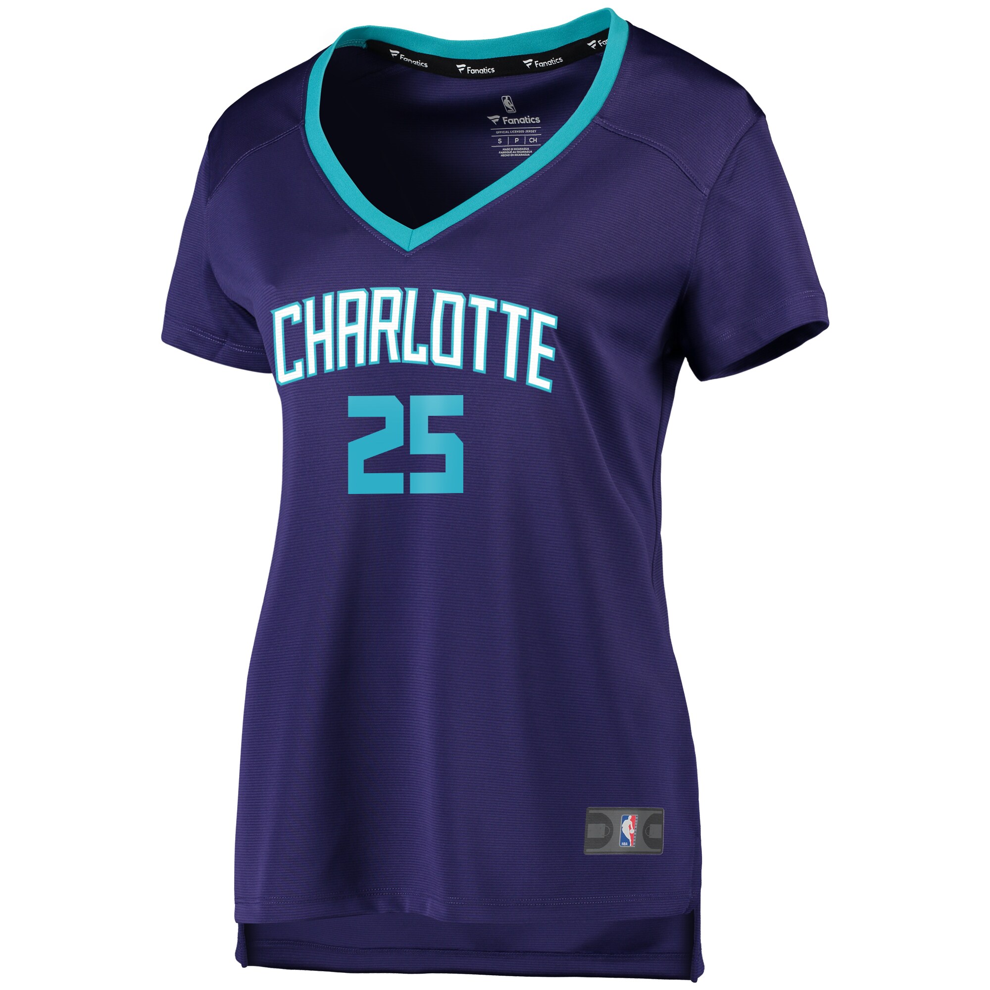 PJ Washington Jr. Charlotte Hornets Fanatics Branded Women's Fast Break Replica Player Jersey - Statement Edition - Purple