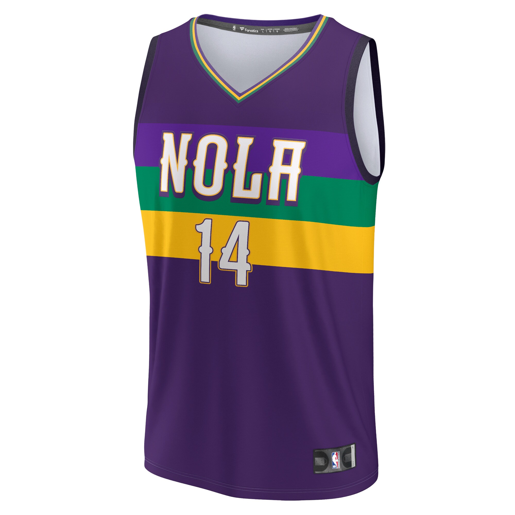 Brandon Ingram New Orleans Pelicans Fanatics Branded Youth 2022/23 Fastbreak Jersey - City Edition - Purple