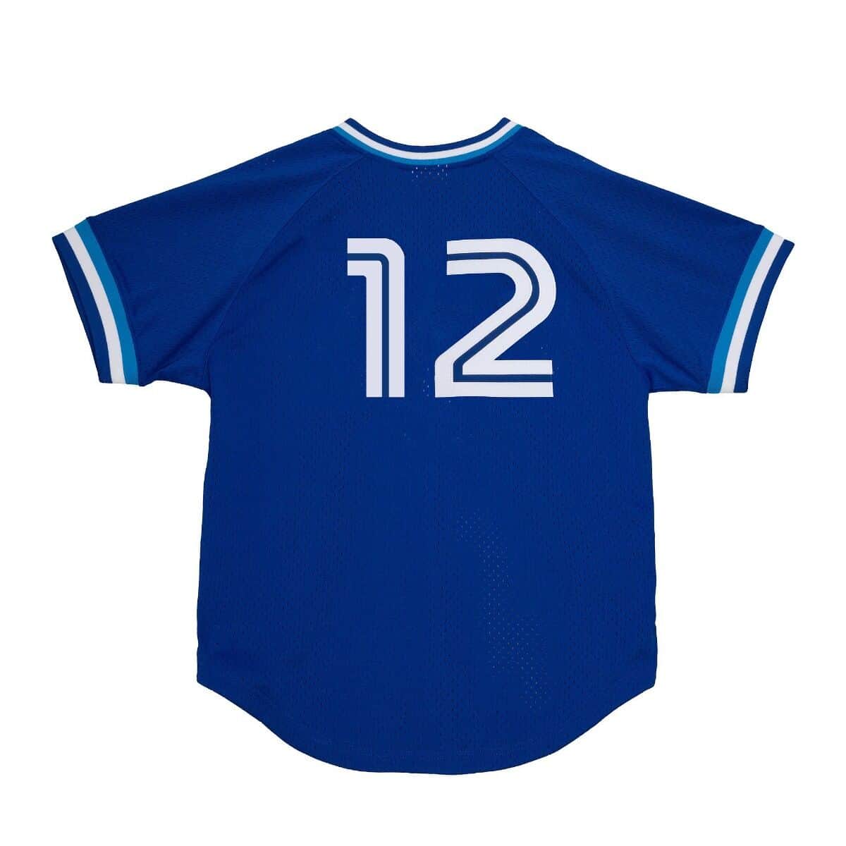 Authentic Roberto Alomar Toronto Blue Jays 1993 Pullover Jersey