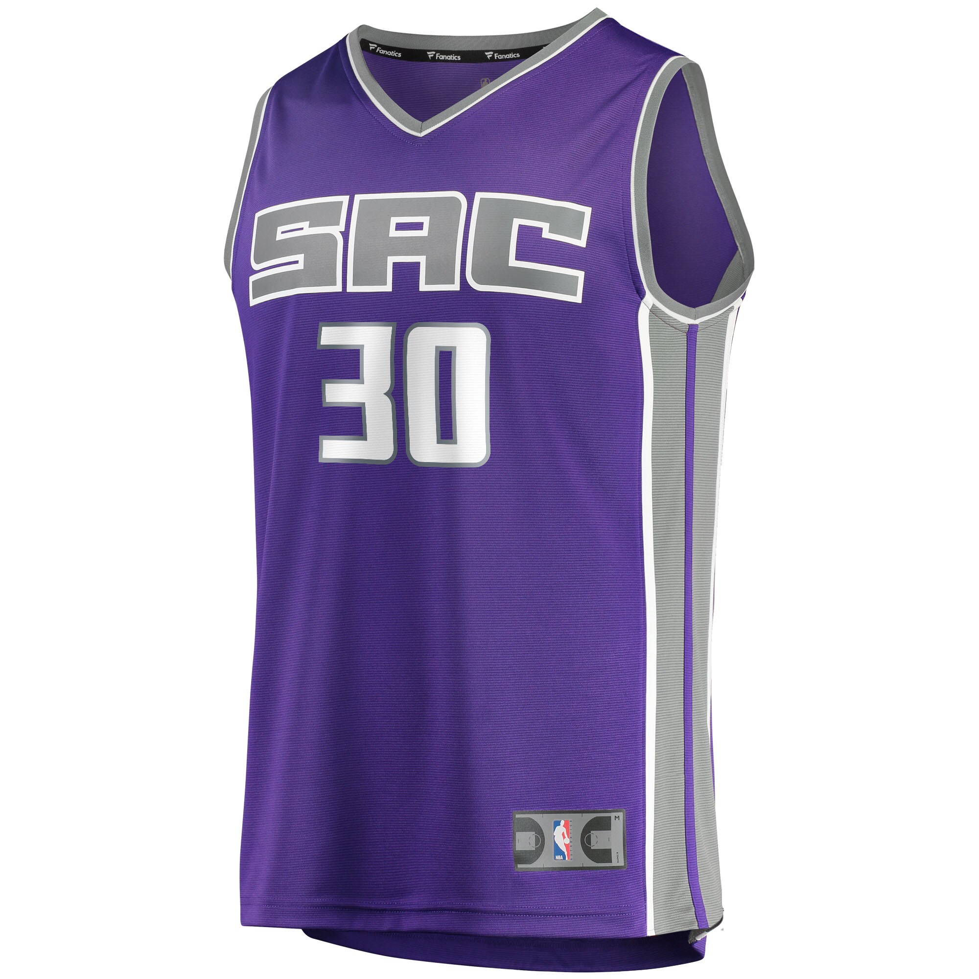 KZ Okpala Sacramento Kings Fanatics Branded Fast Break Replica Jersey - Icon Edition - Purple