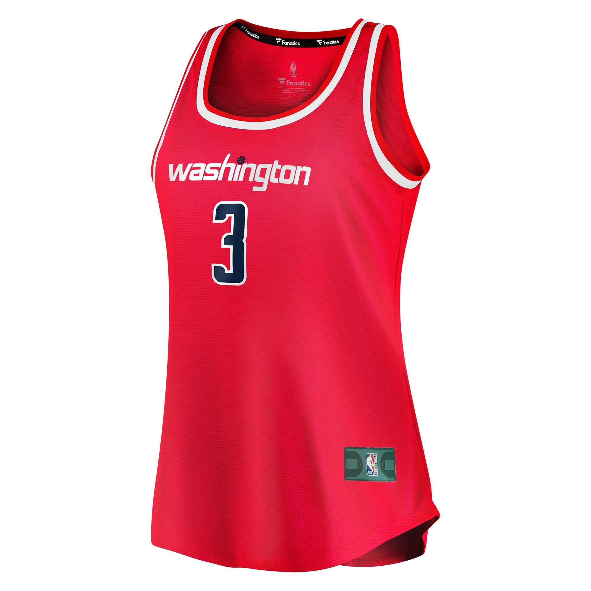 Bradley Beal Washington Wizards Fanatics Branded Women's Fast Break Team Tank Jersey - Icon Edition - Red