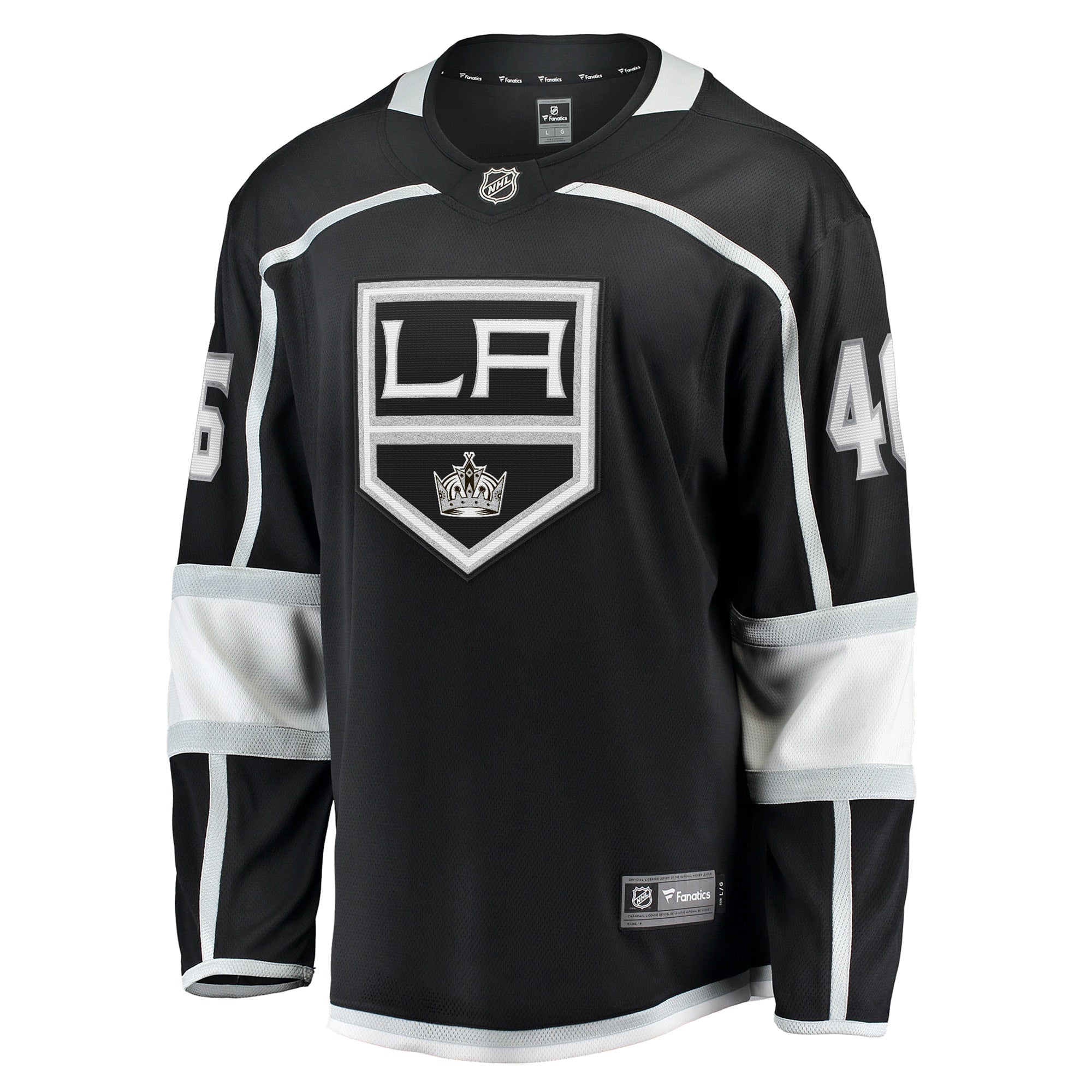 Men's Fanatics Branded Blake Lizotte Black Los Angeles Kings Home Breakaway Player Jersey