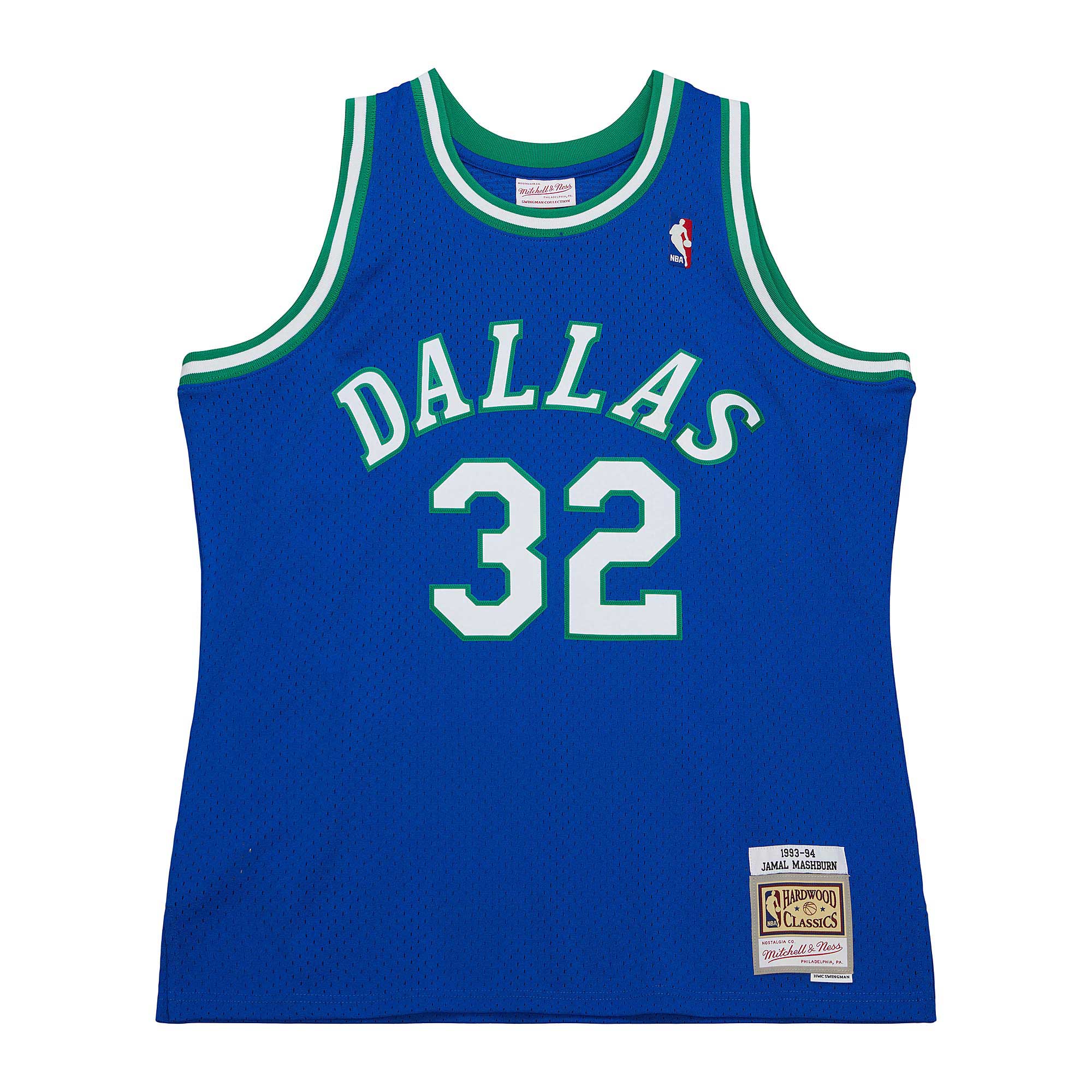 Jamal Mashburn Dallas Mavericks Mitchell & Ness 2001/02 Hardwood Classics Swingman Jersey - Royal