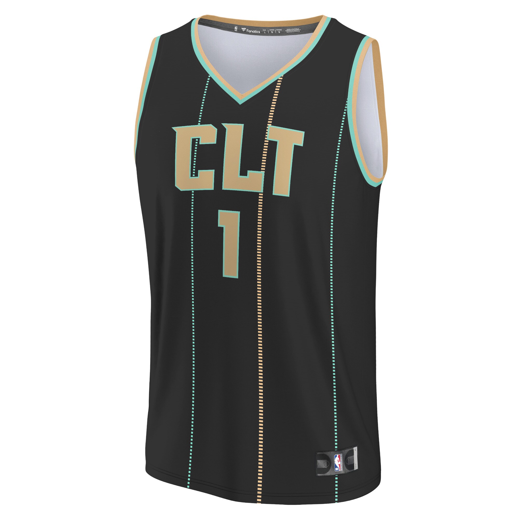 LaMelo Ball Charlotte Hornets Fanatics Branded 2022/23 Fastbreak Jersey - City Edition - Black