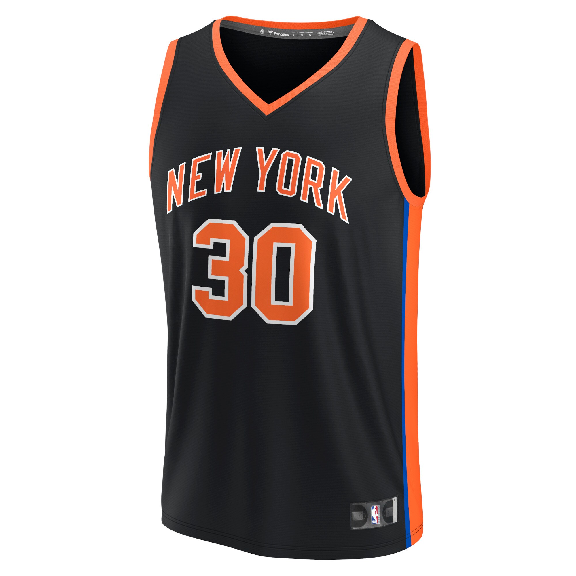 Julius Randle New York Knicks Fanatics Branded 2022/23 Fastbreak Jersey - City Edition - Black
