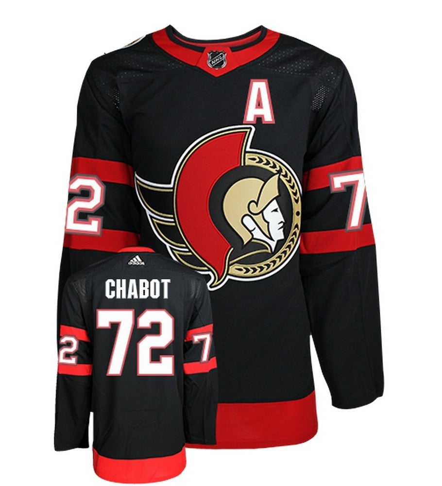 Thomas Chabot Ottawa Senators Adidas Primegreen Authentic NHL Hockey Jersey