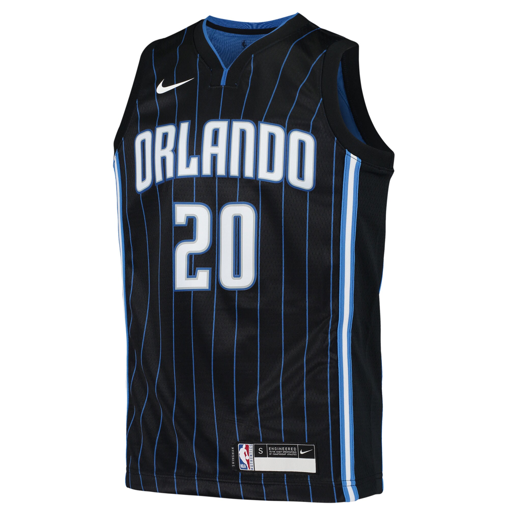 Markelle Fultz Orlando Magic Nike Youth 2020/21 Swingman Jersey - Icon Edition - Black