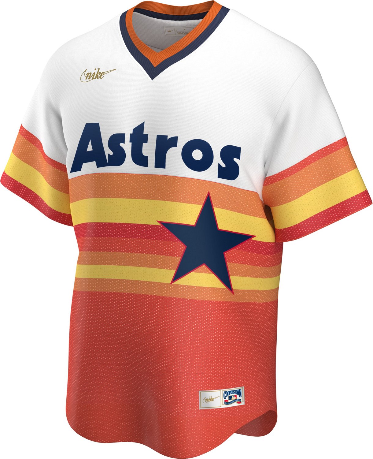 Nike Men's Bagwell Houston Astros Official Player Cooperstown Jersey