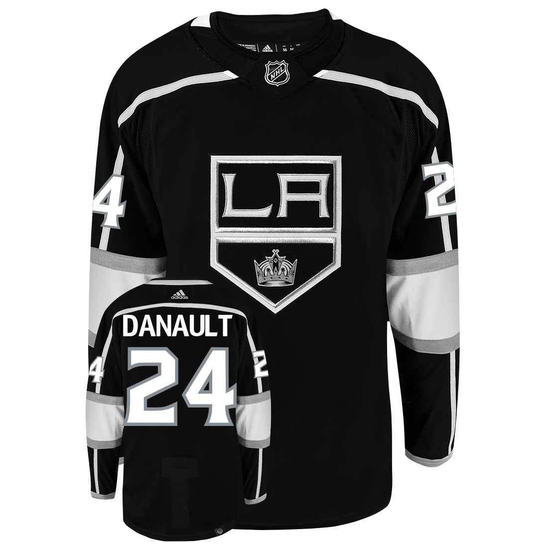 Phillip Danault Los Angeles Kings Adidas Primegreen Authentic NHL Hockey Jersey