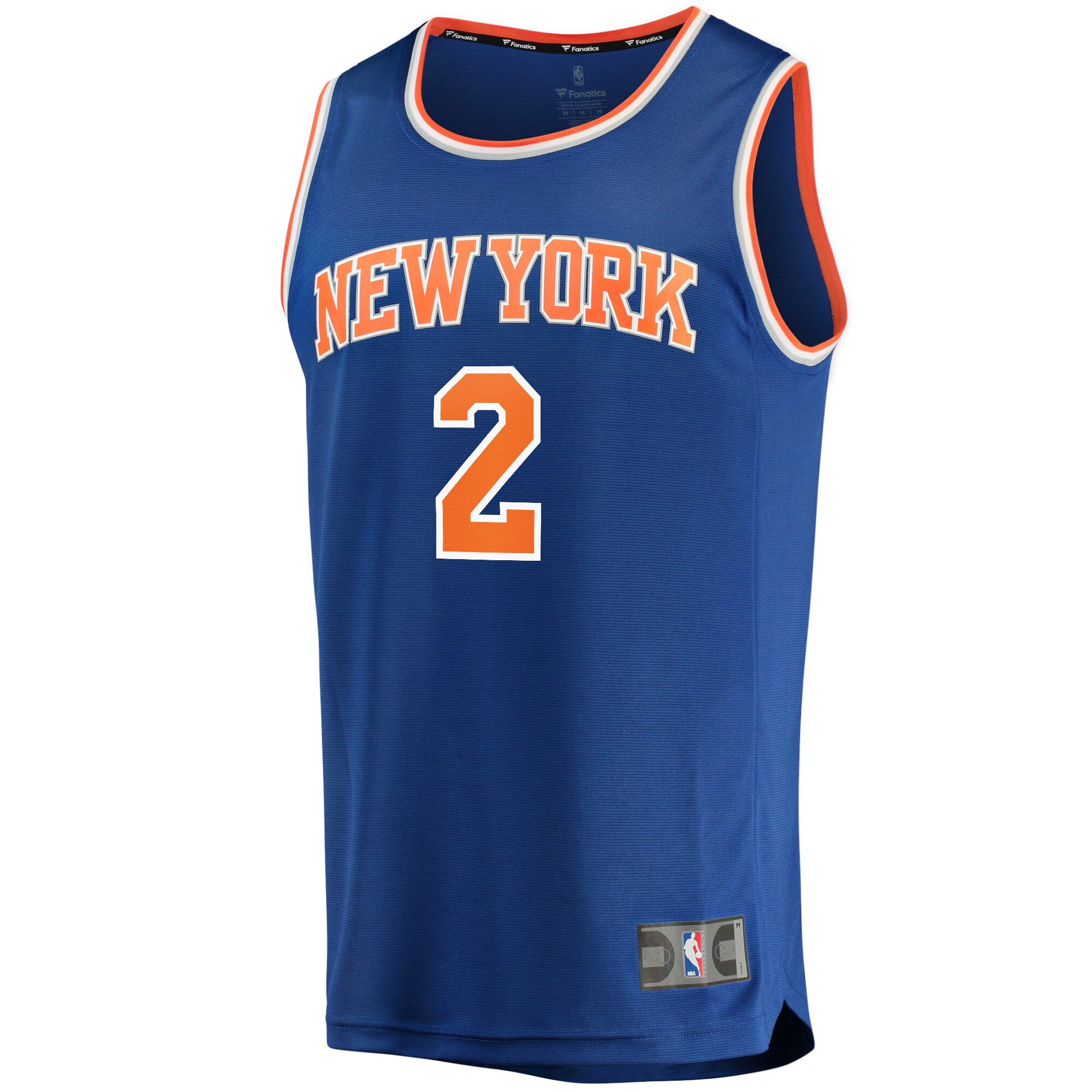 Miles McBride New York Knicks Fanatics Branded 2021/22 Fast Break Replica Jersey - Icon Edition - Blue